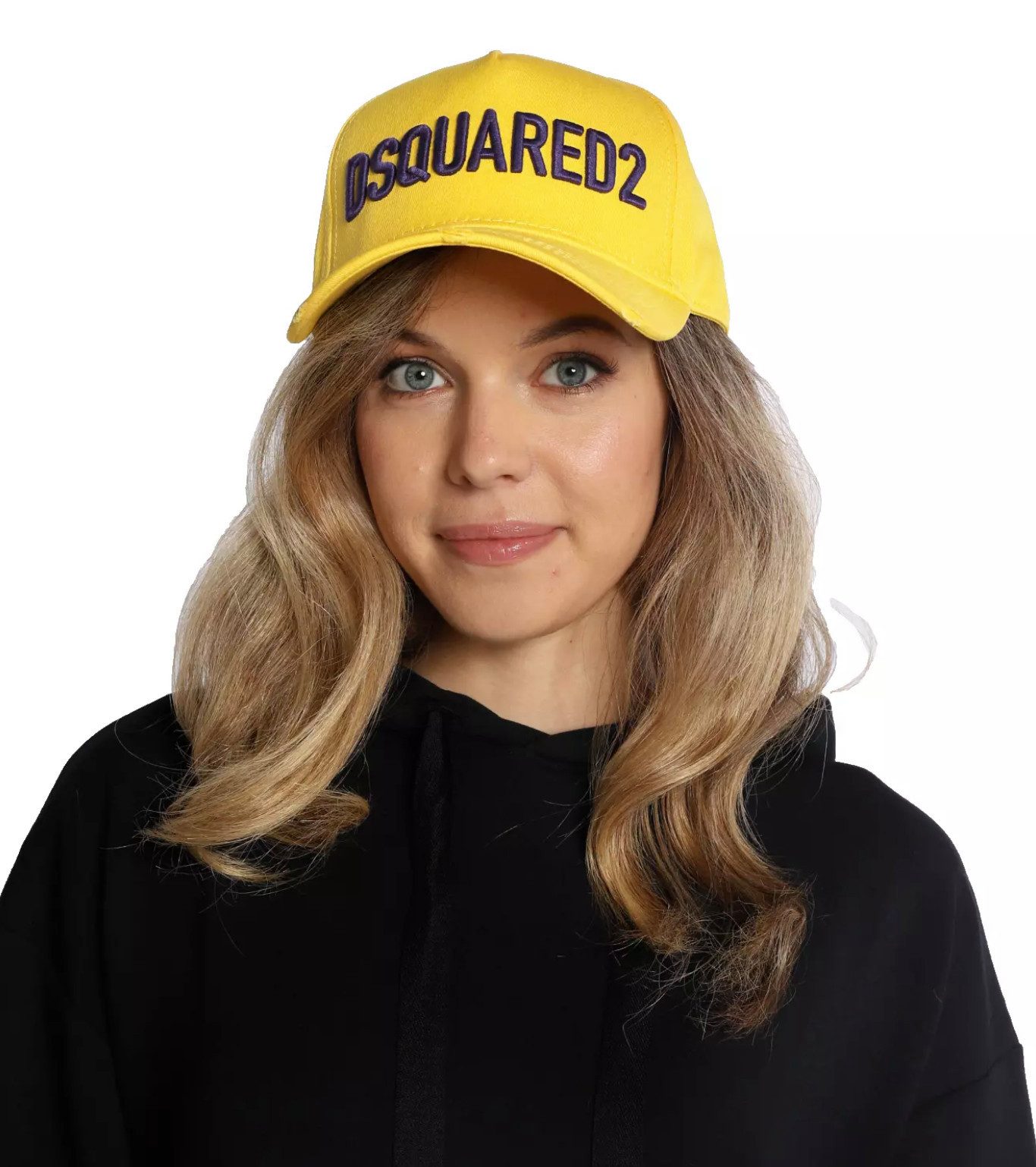 Dsquared2 Baseball Cap Technicolor Baseballkappe Icon Baseballcap Kappe Mütze Cap Hat Bringt eine Extraportion Attitüde in Ihr Outfit.