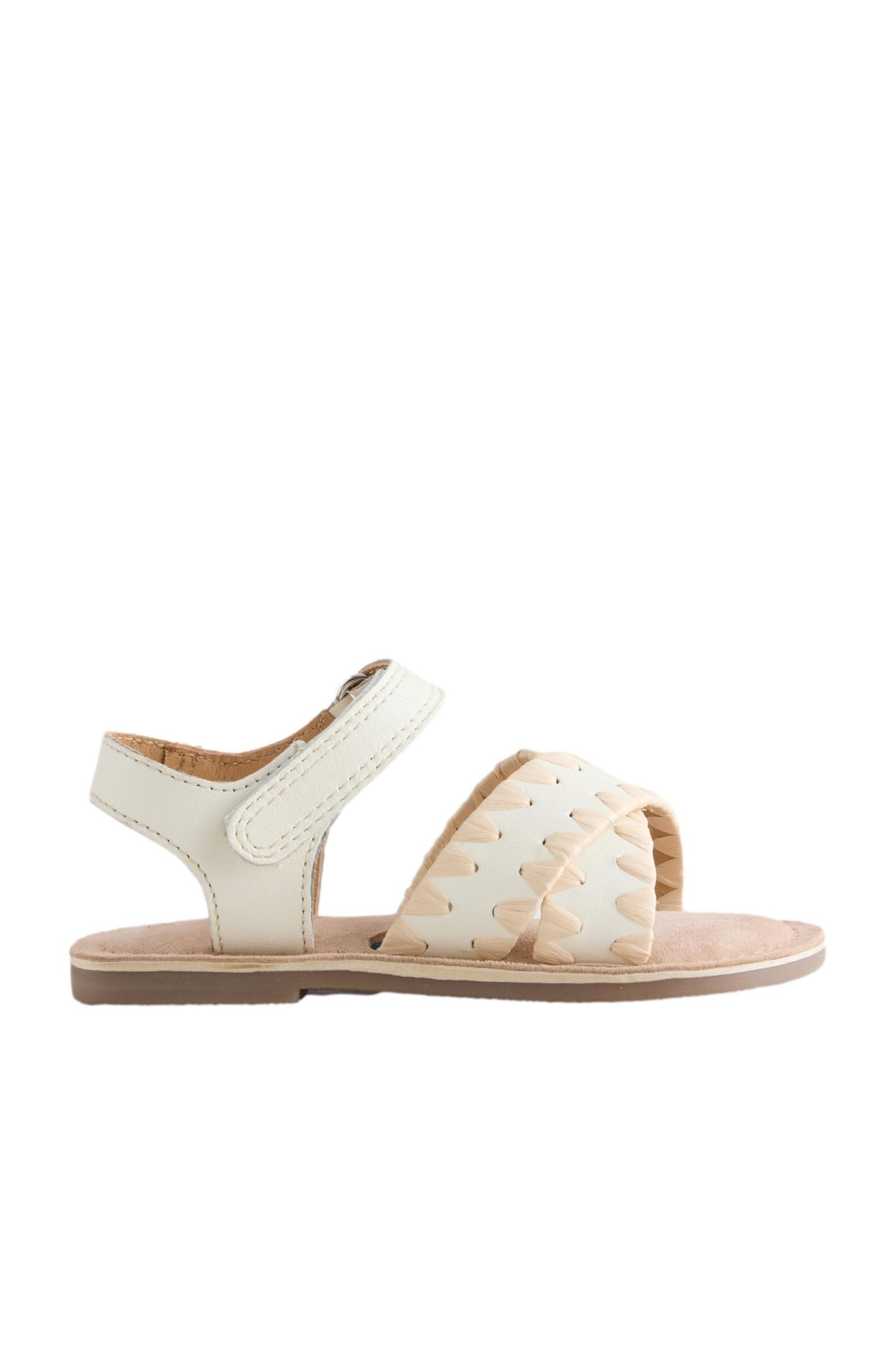 Next Sandalen mit Knöchelriemen und Klettverschluss Sandale (1-tlg)