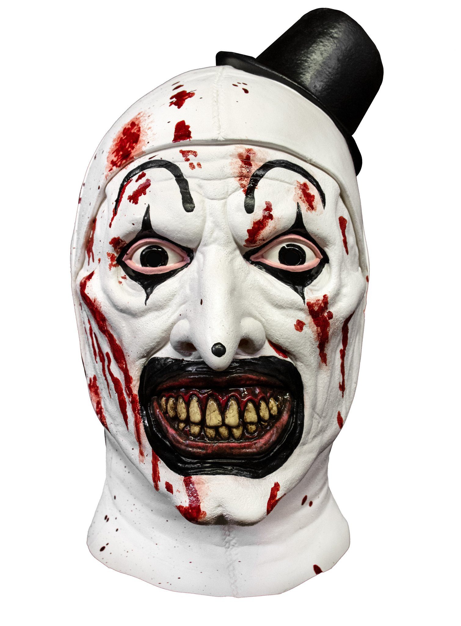 Verkleidungsmaske Terrifier – blutbespritzter Art Maske - Halloween