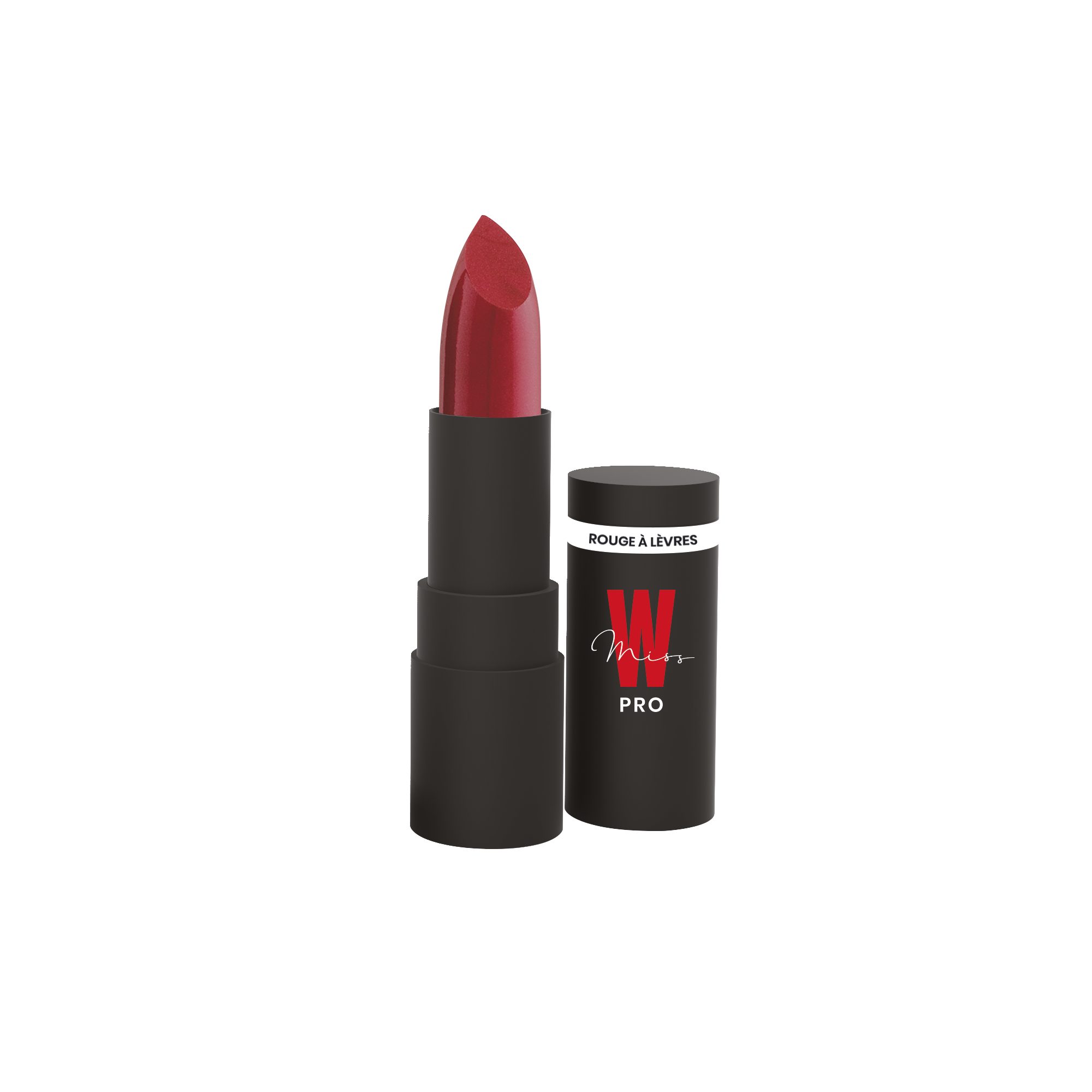 Miss W Pro Lippenstift Pflegender Bio-Lippenstift mit natürlichen Ölen, vegan und glutenfrei, Lipstick Glossy – Pflege und Glanz mit natürlichen Bio-Inhaltsstoffen