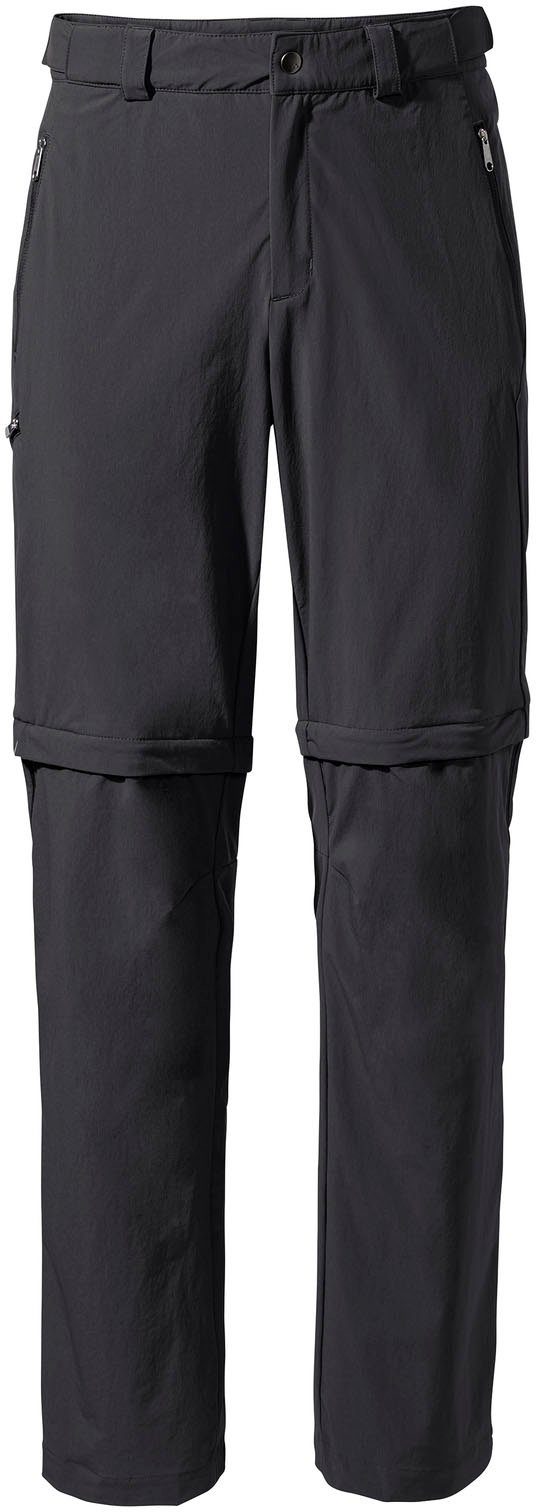 VAUDE Outdoorhose Men's Farley Stretch T-Zip Pants III (3-tlg) mit Gesäßtasche und Eingrifftaschen, mit Reißverschluss-Applikationen