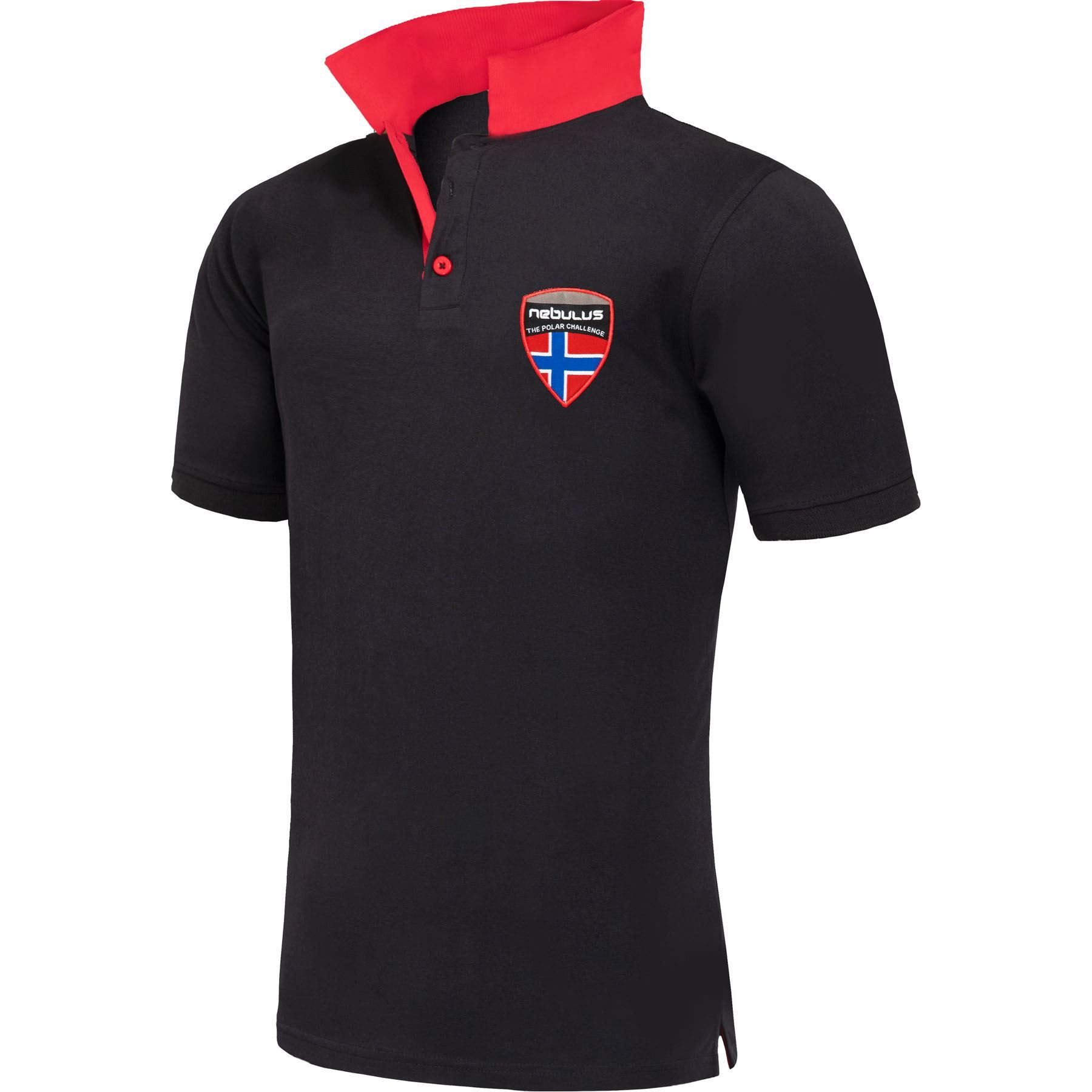 Nebulus Poloshirt ALEX, P4976 - Herren, schwarz, XL