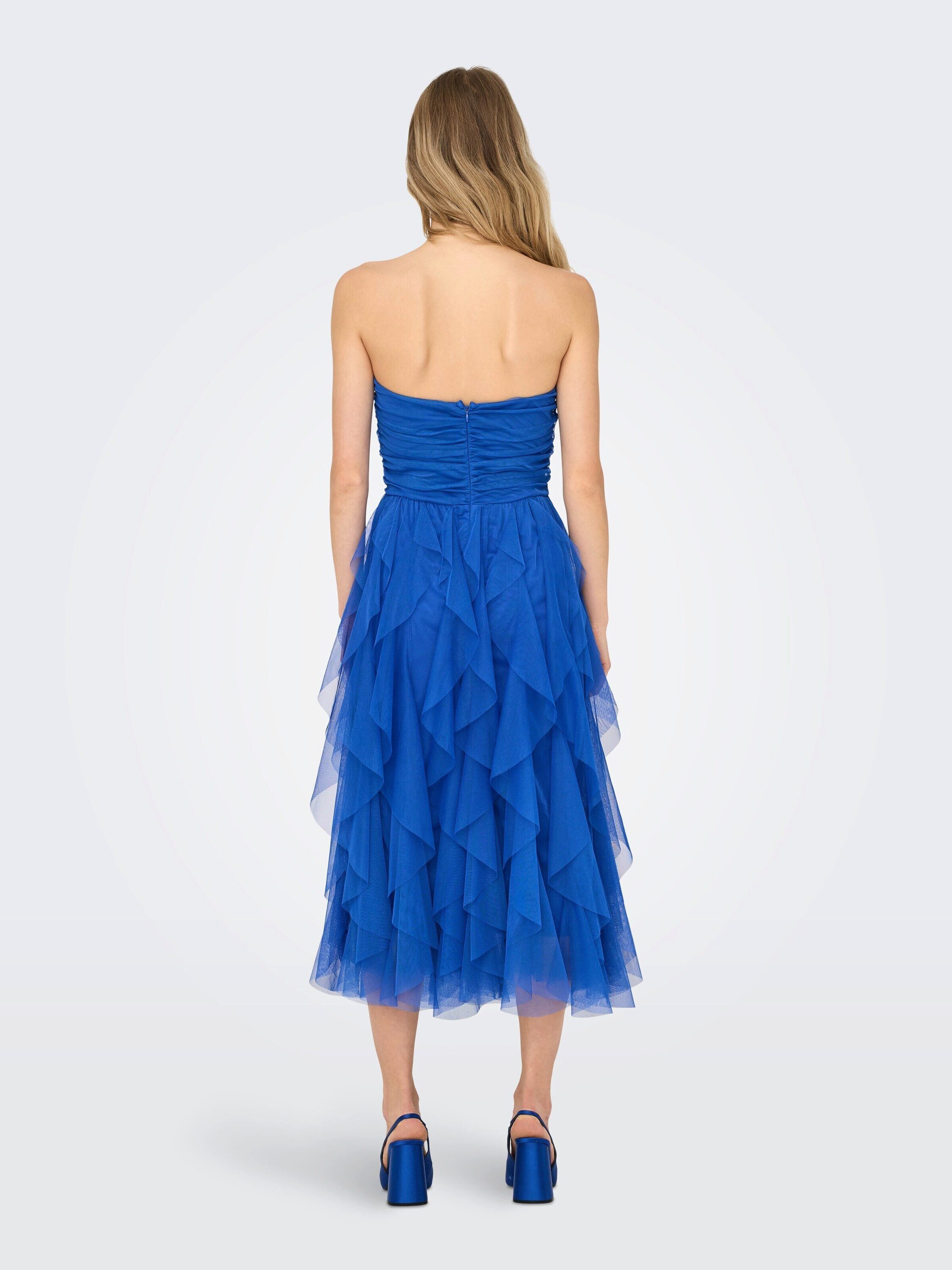 ONLY Cocktailkleid ONLSky (1-tlg) Drapiert/gerafft