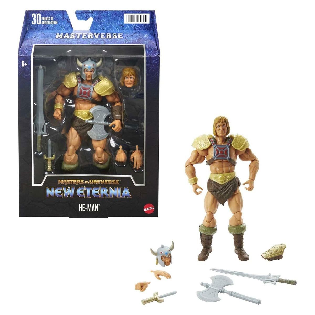 Mattel® Actionfigur Mattel HDR37 - Master of the Universe - New Eternia - He-Man, Actionfi