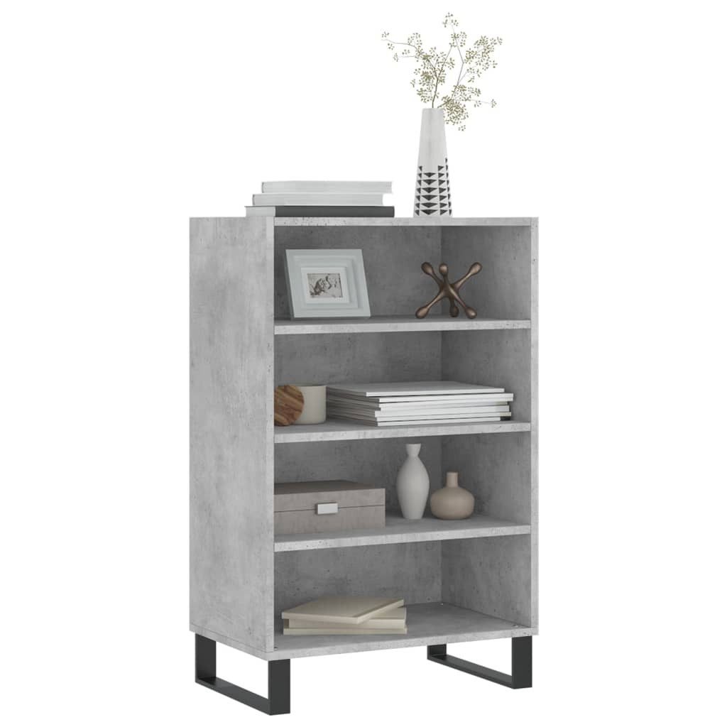 vidaXL Highboard Highboard Betongrau 57x35x90 cm günstig online kaufen