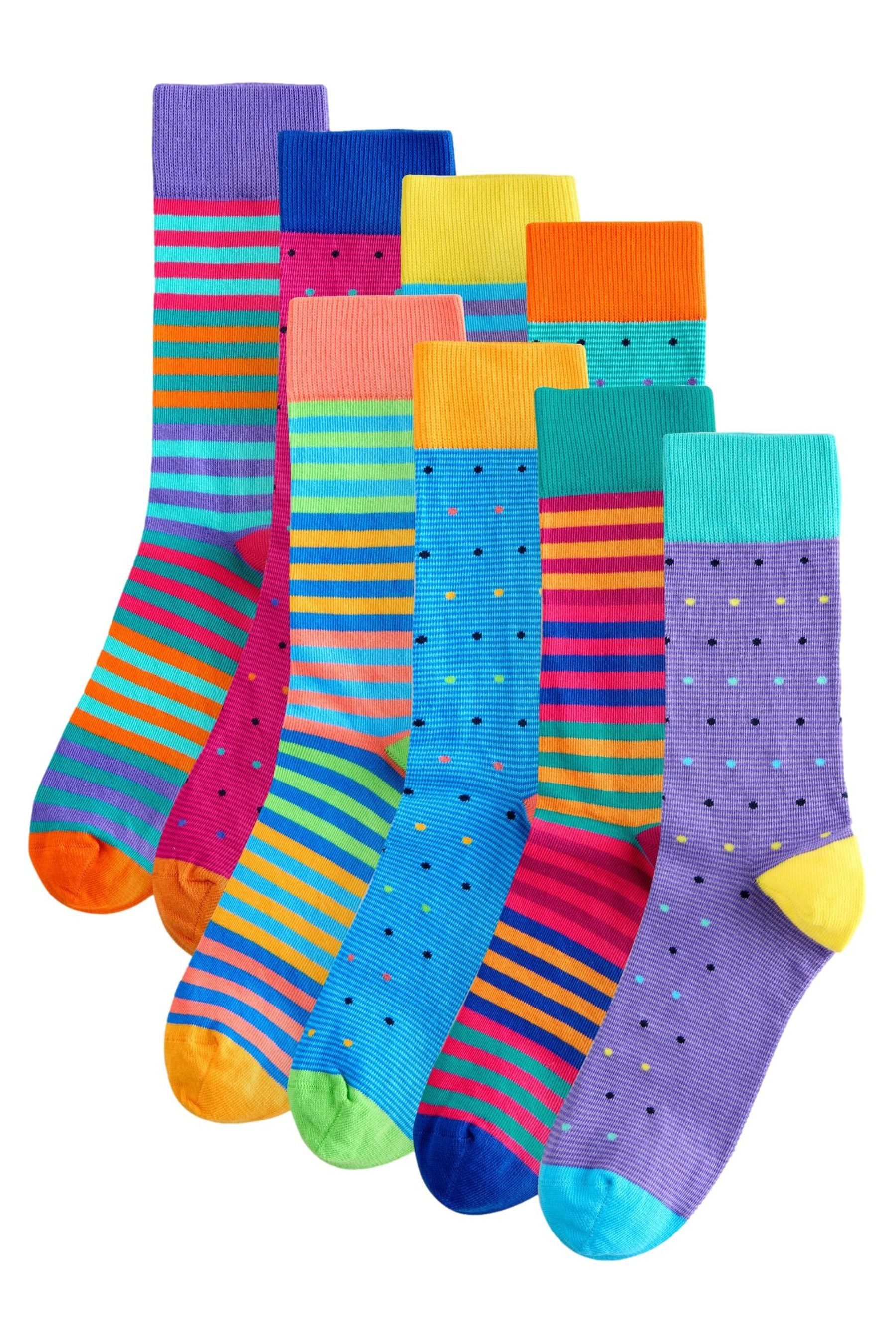 Next Kurzsocken Gemusterte Socken, 8er-Pack (8-Paar) günstig online kaufen