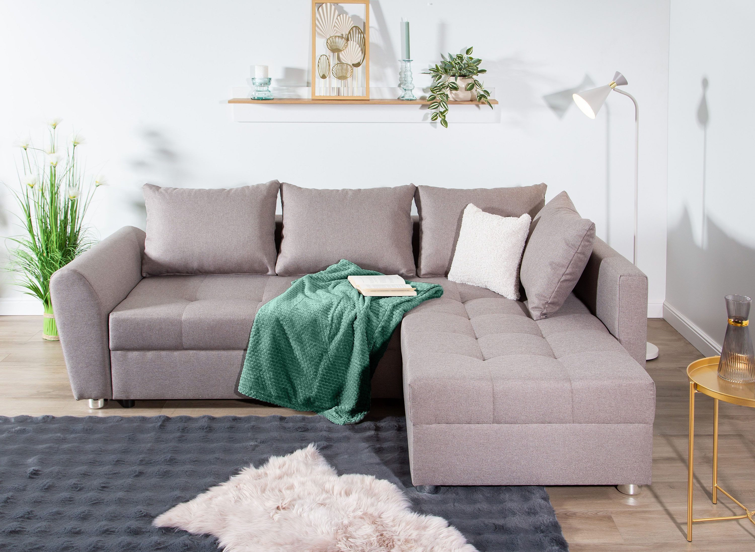 COLLECTION AB Ecksofa Jana L-Form, inkl. günstig online kaufen