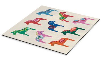 Posterlounge XXL-Wandbild Nopur Takur, Dalapferdchen, Kinderzimmer Modern Illustration