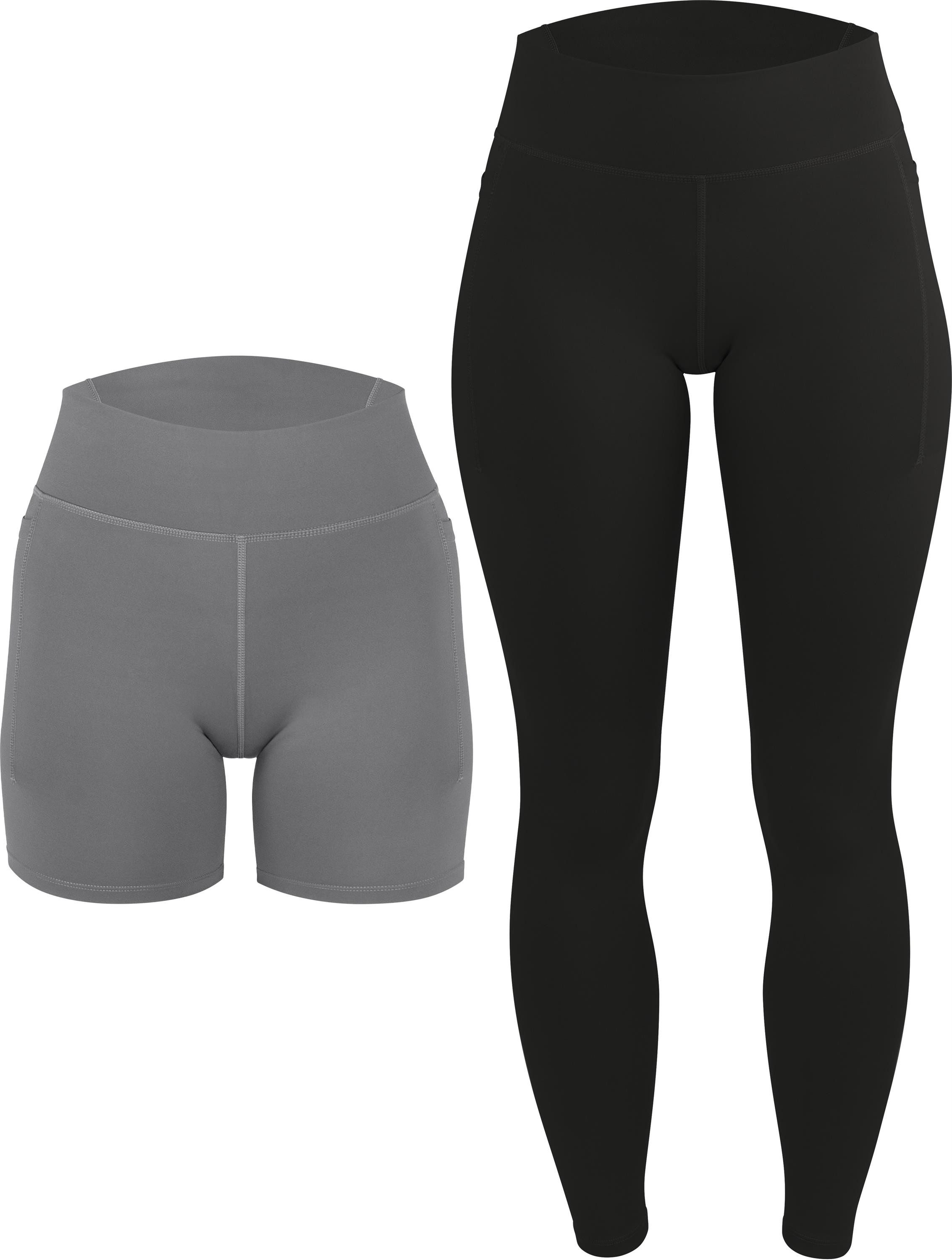 Circle Five Sportanzug, Sporthose und Trainingtights mit zwei Handytaschen