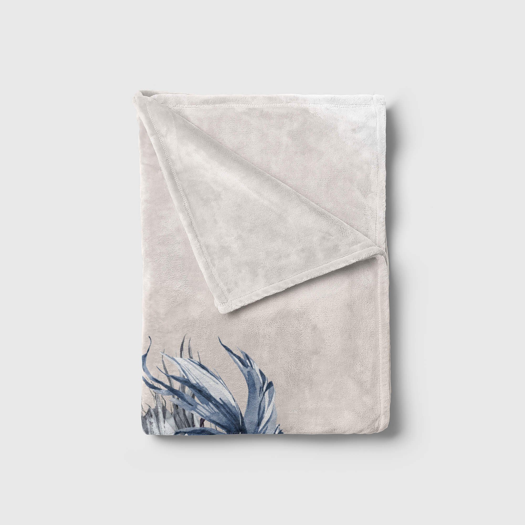(1-St), Sinus Ozean Kuscheldecke Handtuch Handtuch schönes Kampffisch Strandhandtuch Handtücher Mot, Kunstvoll Baumwolle-Polyester-Mix Art Saunatuch