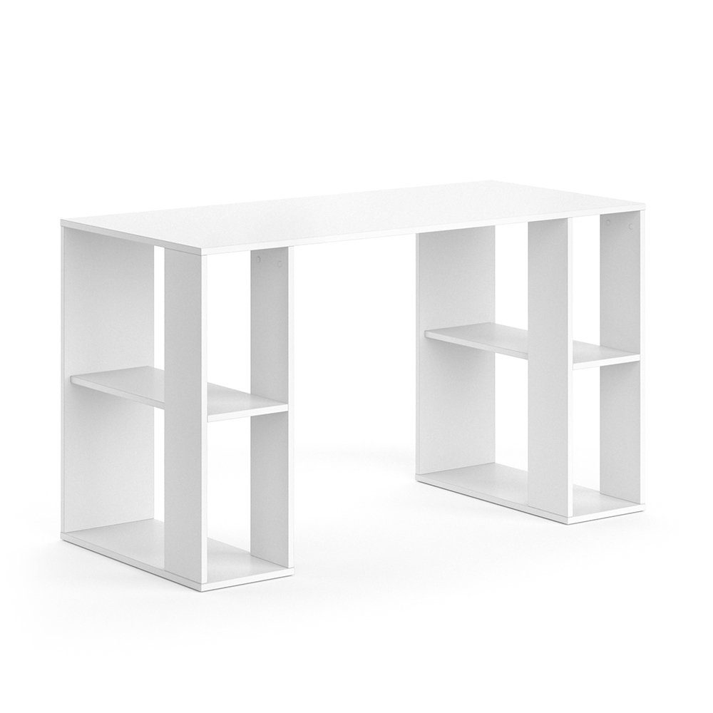 Vicco Schreibtisch Arian, Weiß, 130 x 60 cm (1-St)