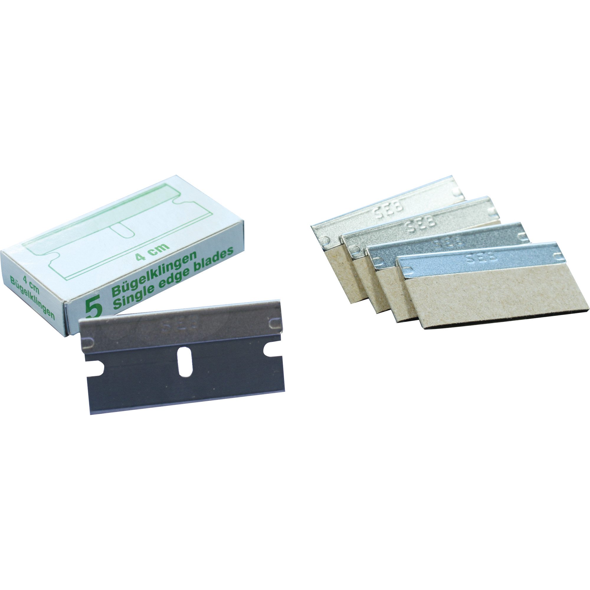 Unger Geschirr-Set Ersatzklinge SRB20 für Glasschaber 4cm 5 Stück