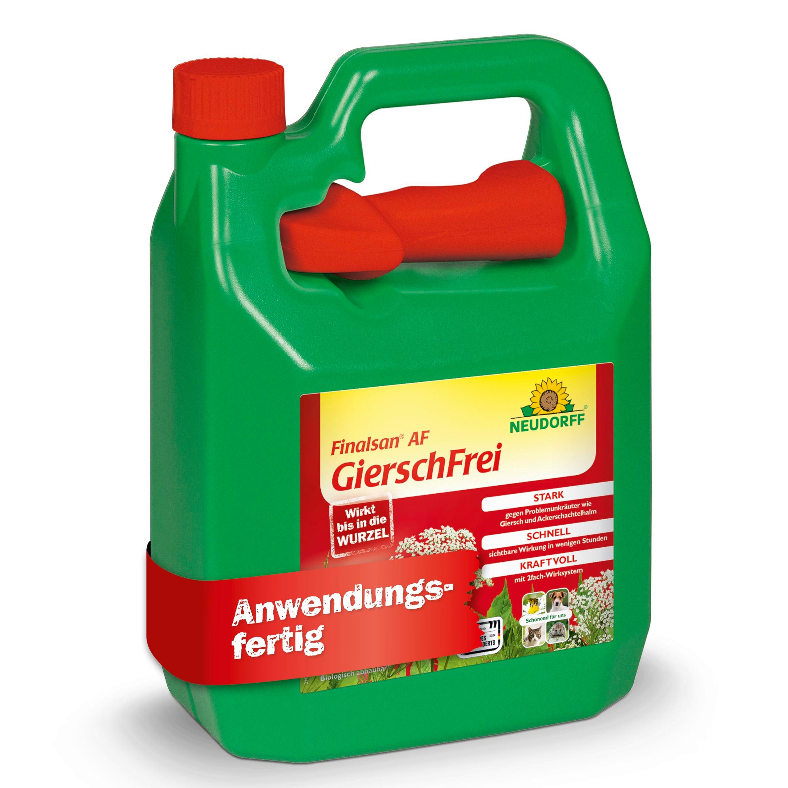 Unkrautbekämpfungsmittel Finalsan AF GierschFrei 3 Liter für 100 m²