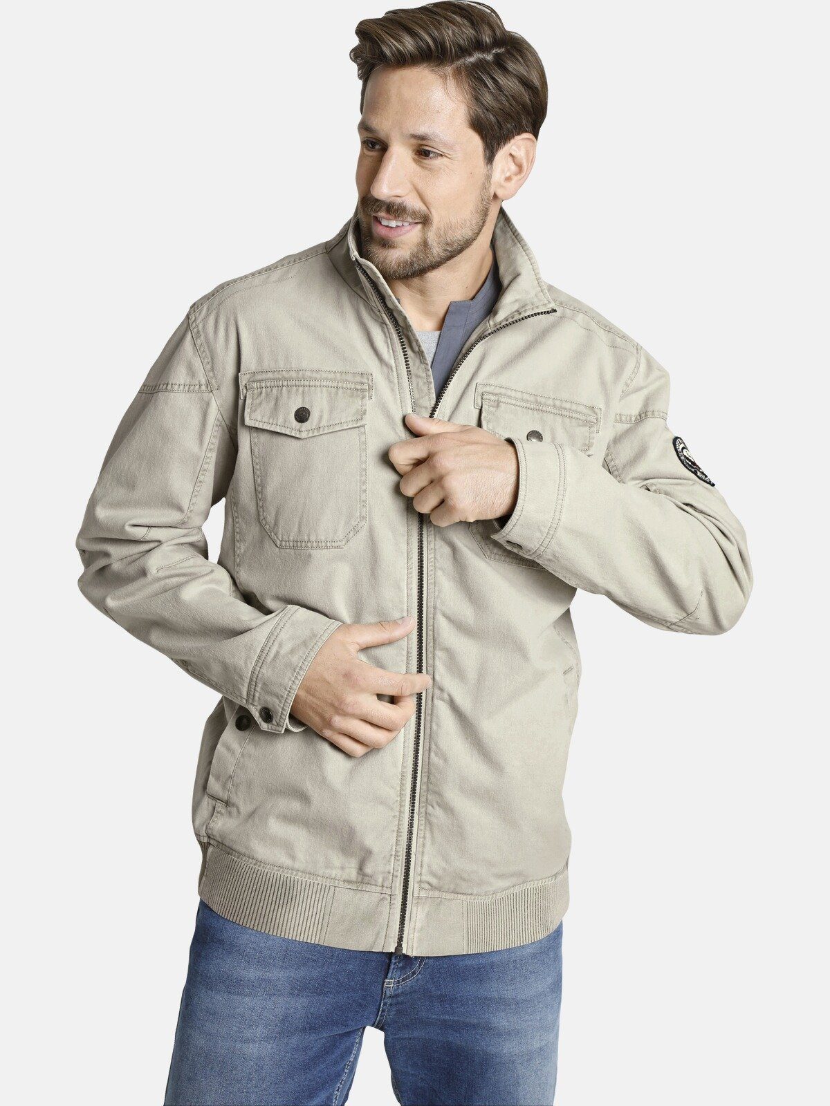 Jan Vanderstorm Blouson REYNOLD leichte Freizeitjacke