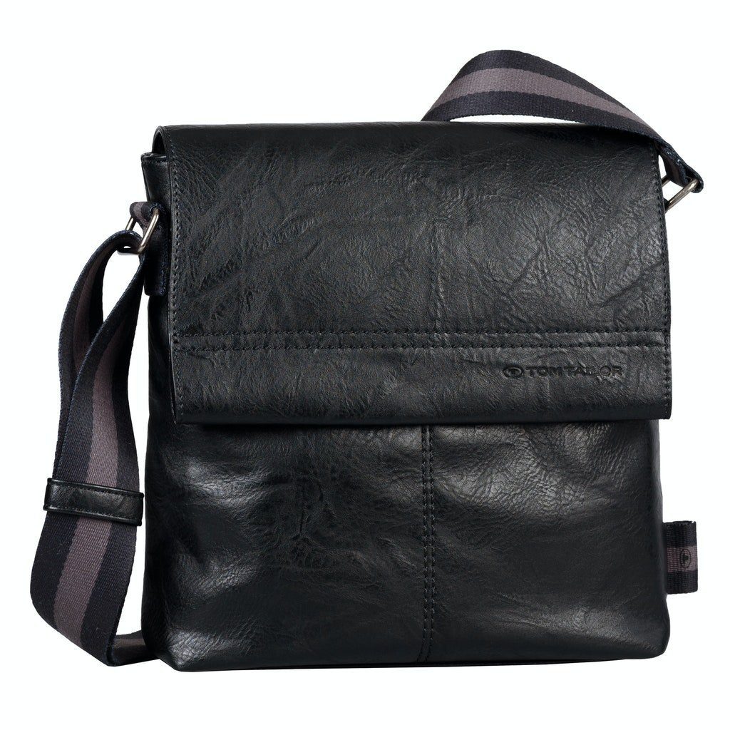 Umhängetasche SN Tom Tailor KANSAS, Flap bag M no zip black