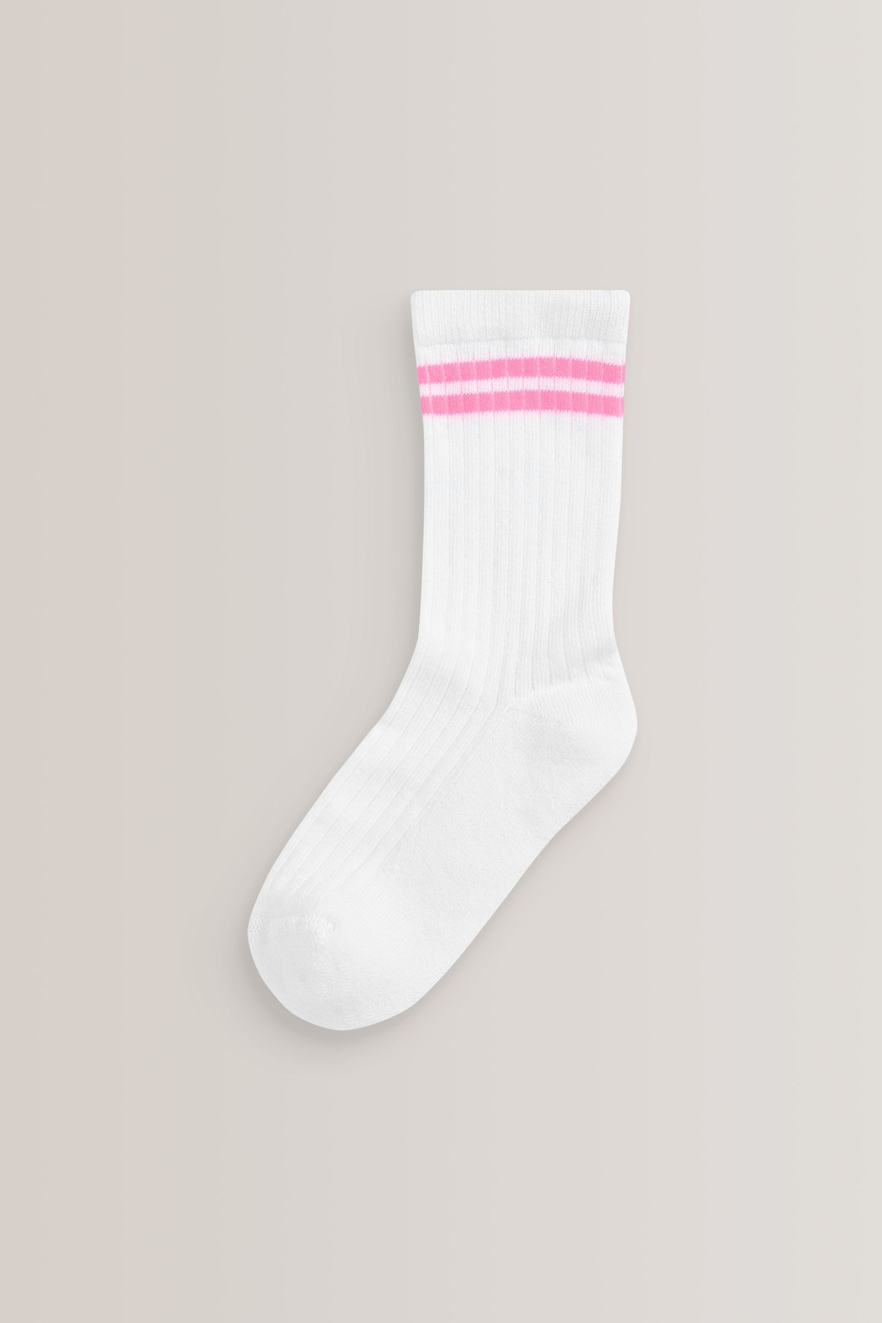 Next Kurzsocken 3 x Gepolsterte und gerippte Sneakersocken (3-Paar)