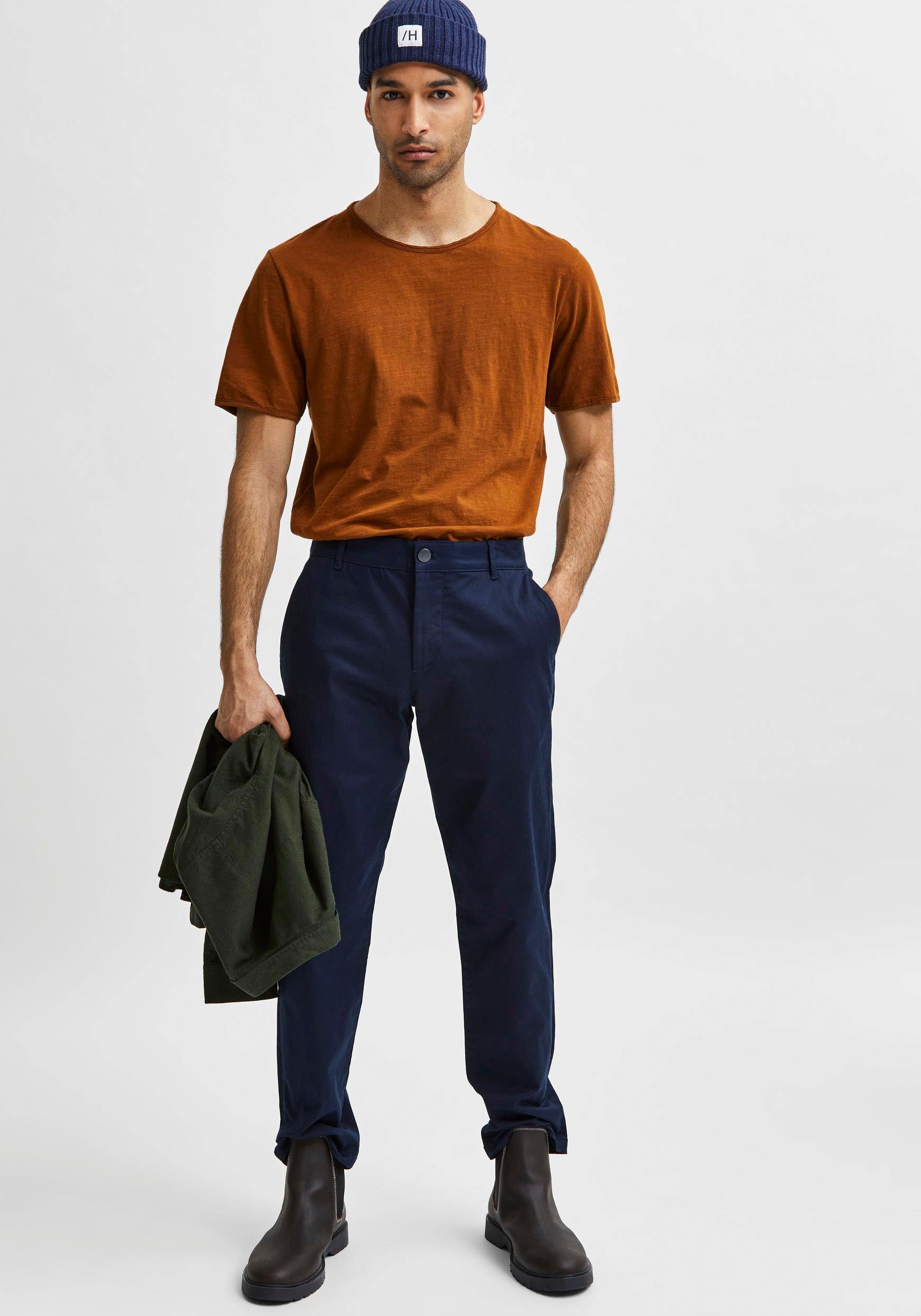 SELECTED HOMME Chinohose Dark Chino Sapphire SE
