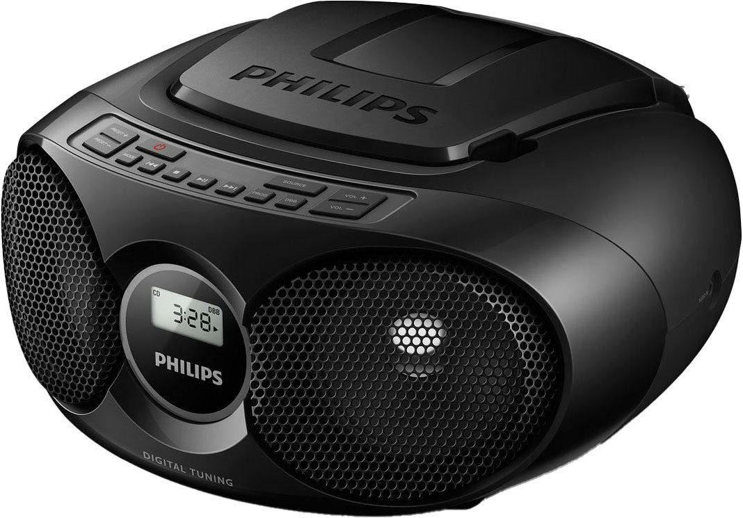 Philips AZ215S Radio (FM-Tuner, 3 W)