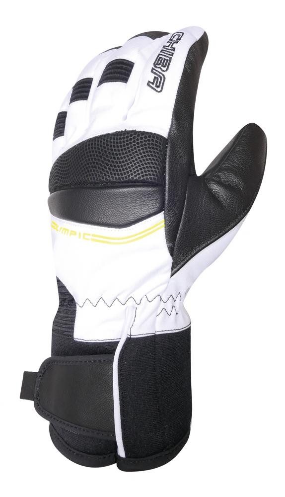 Chiba Fahrradhandschuhe CHIBA Olympic II - wasserdichter Winter-Radhandschuh, Größe 11, weiß