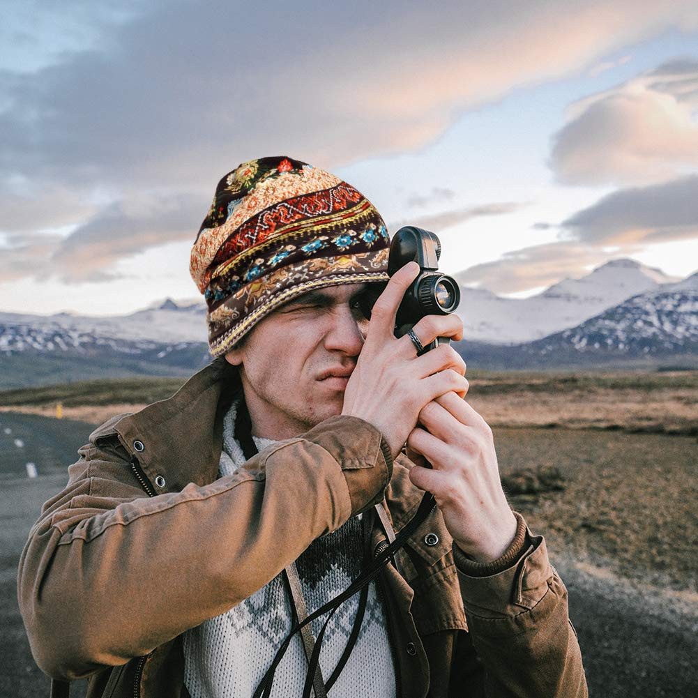 Coonoor Turbanmütze 2 Stücke Slouchy Beanie Hip-Hop Weiche Leichte Laufende günstig online kaufen