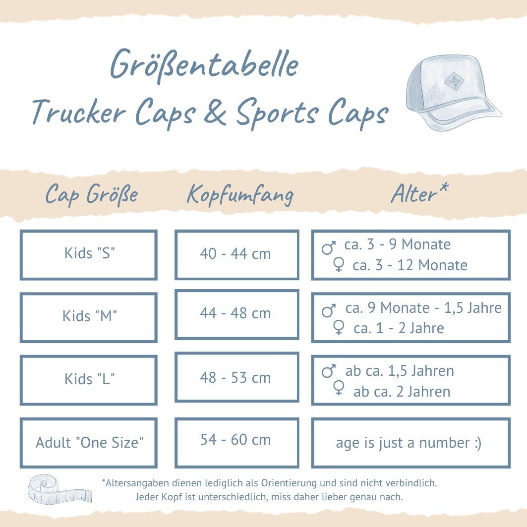 Soulbuddy Baseball Cap Kinder, Sport Cap Kinder Cappy Kappe Jungen Mädchen, Sonnenschutz (Unisex, 2 Kids Größen verfügbar, Leicht & Atmungsaktiv)