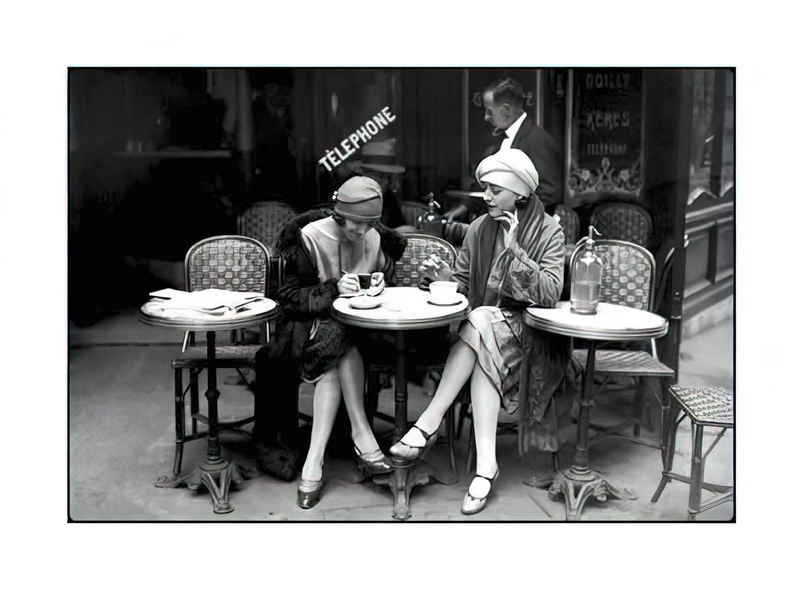 Close Up Kunstdruck Café Et Cigarette, Paris, 1925 (Kunstdruck) 30 x 24 cm