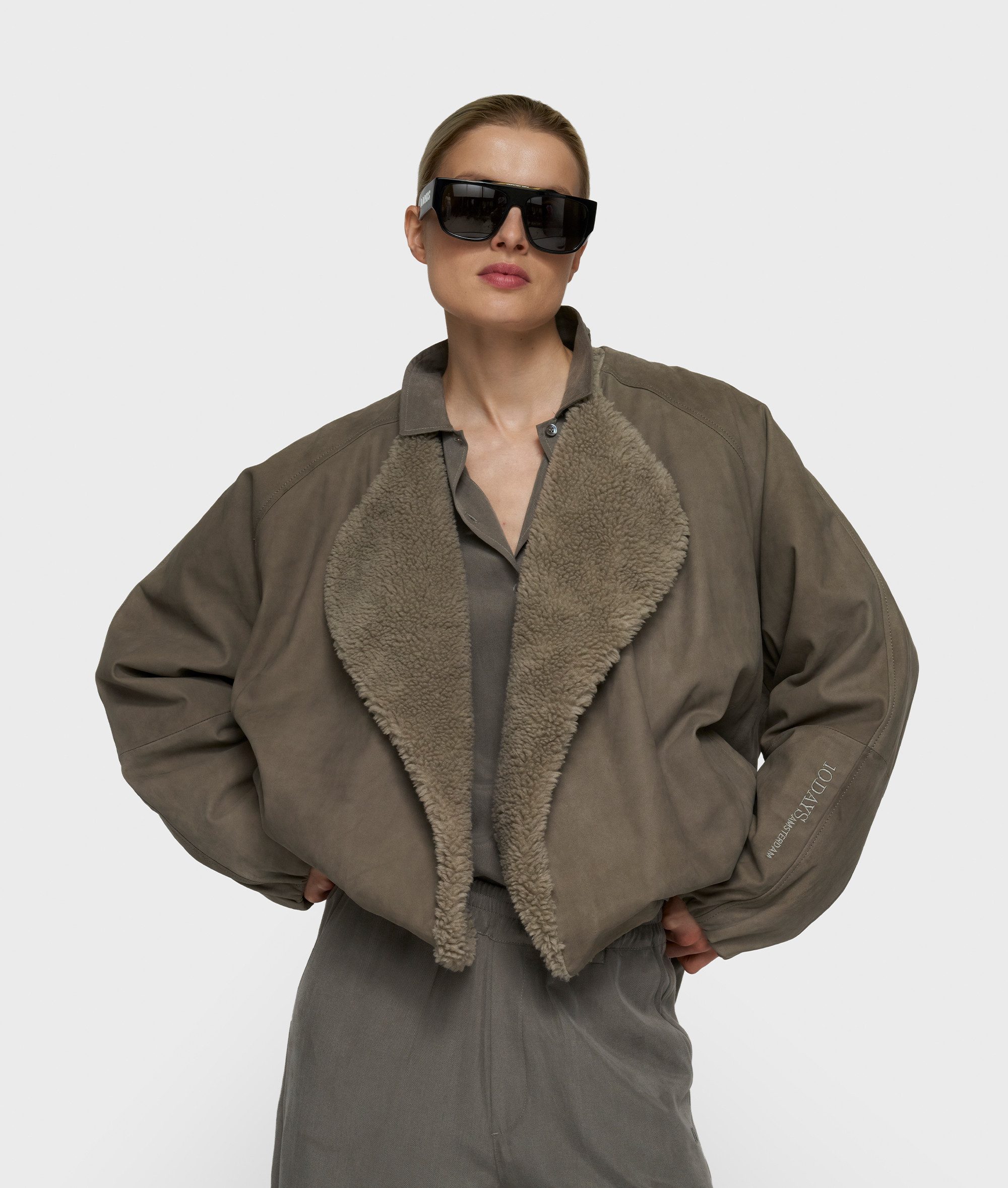 10DAYS Kurzjacke 1342 dark fog
