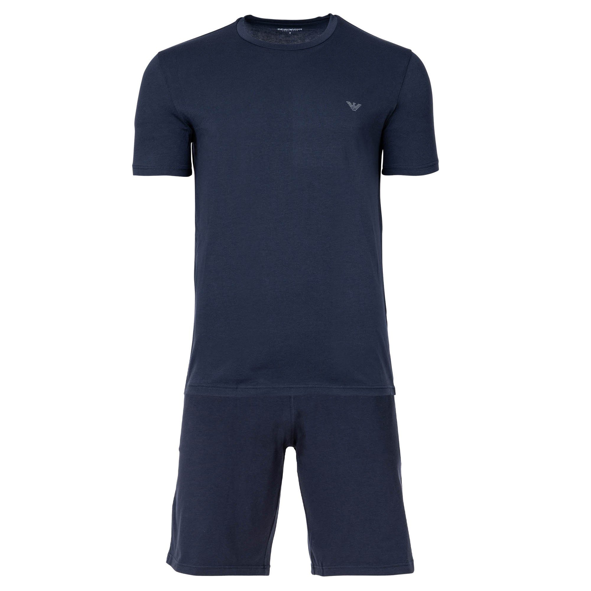 Pyjama Herren Pyjama Baumwolle