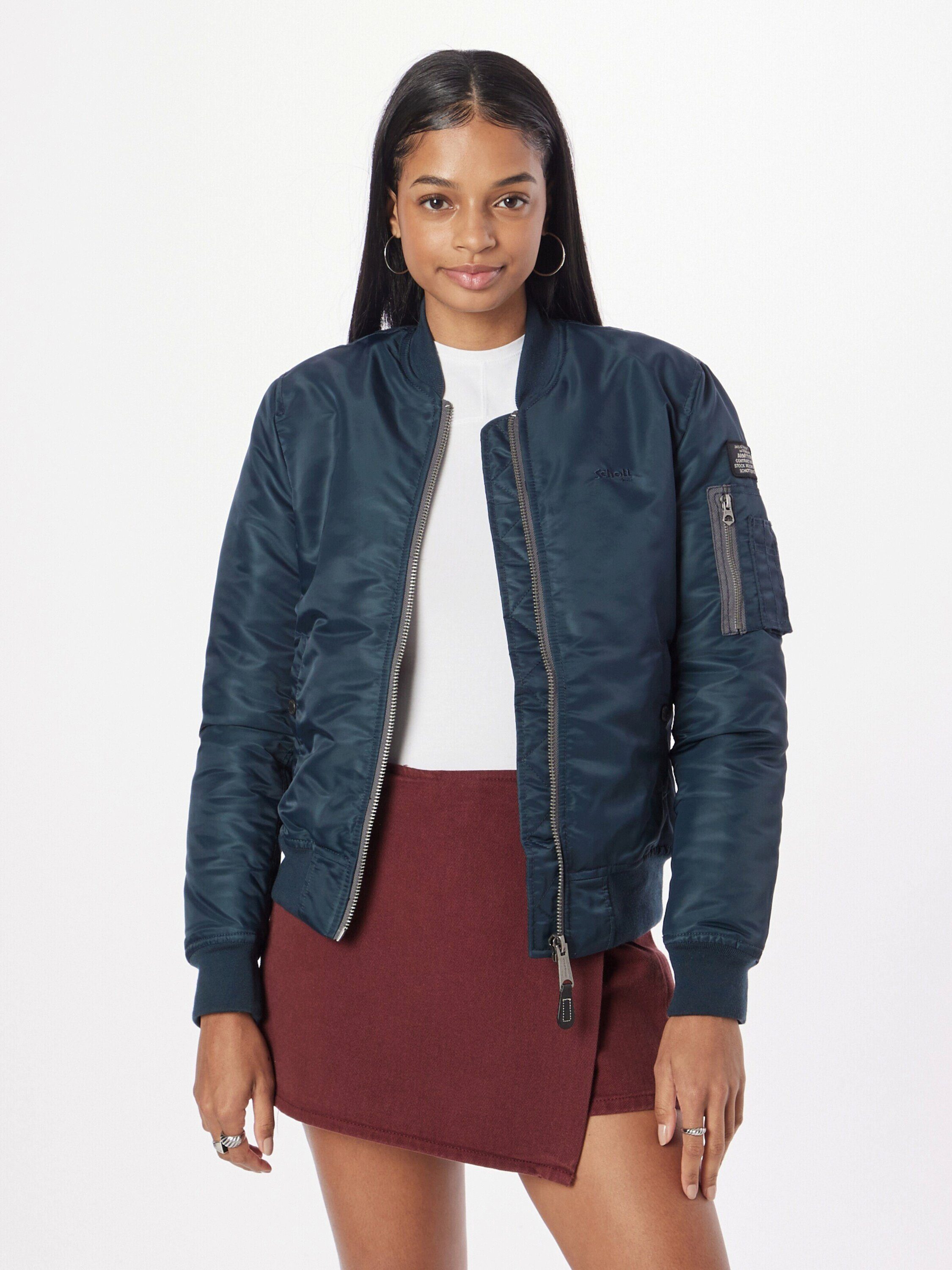 Schott NYC Bomberjacke navy (1-St) Airforce