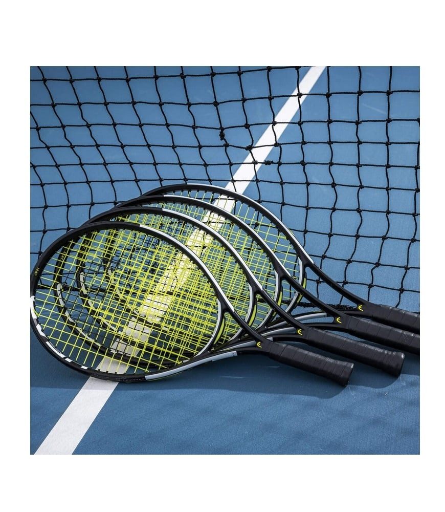 Head Tennisschläger IG Speed JR 25in (9-12 Jahre) 2024 schwarz/grau - besaitet