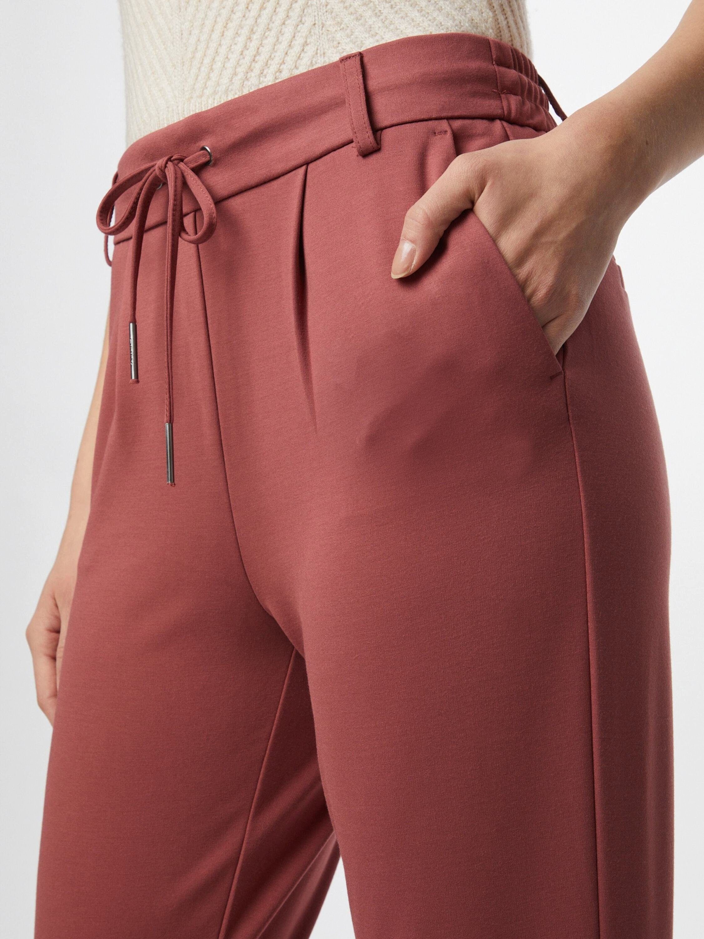 ONLY Bundfaltenhose Poptrash (1-tlg) Drapiert/gerafft