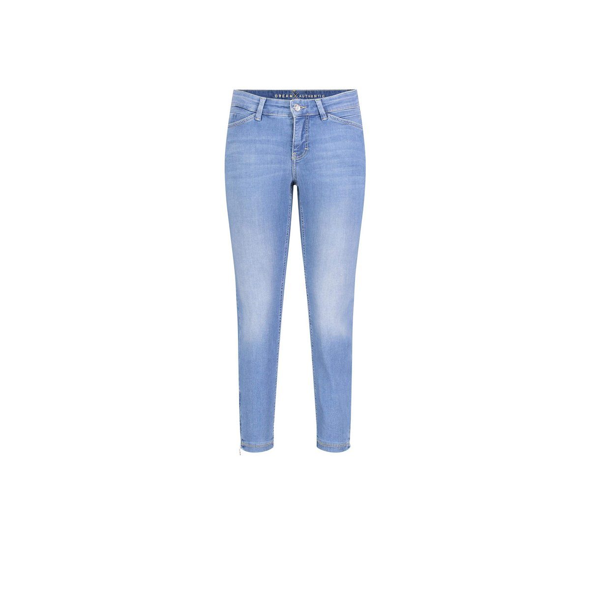 Straight-Jeans regular hell-blau (1-tlg) MAC