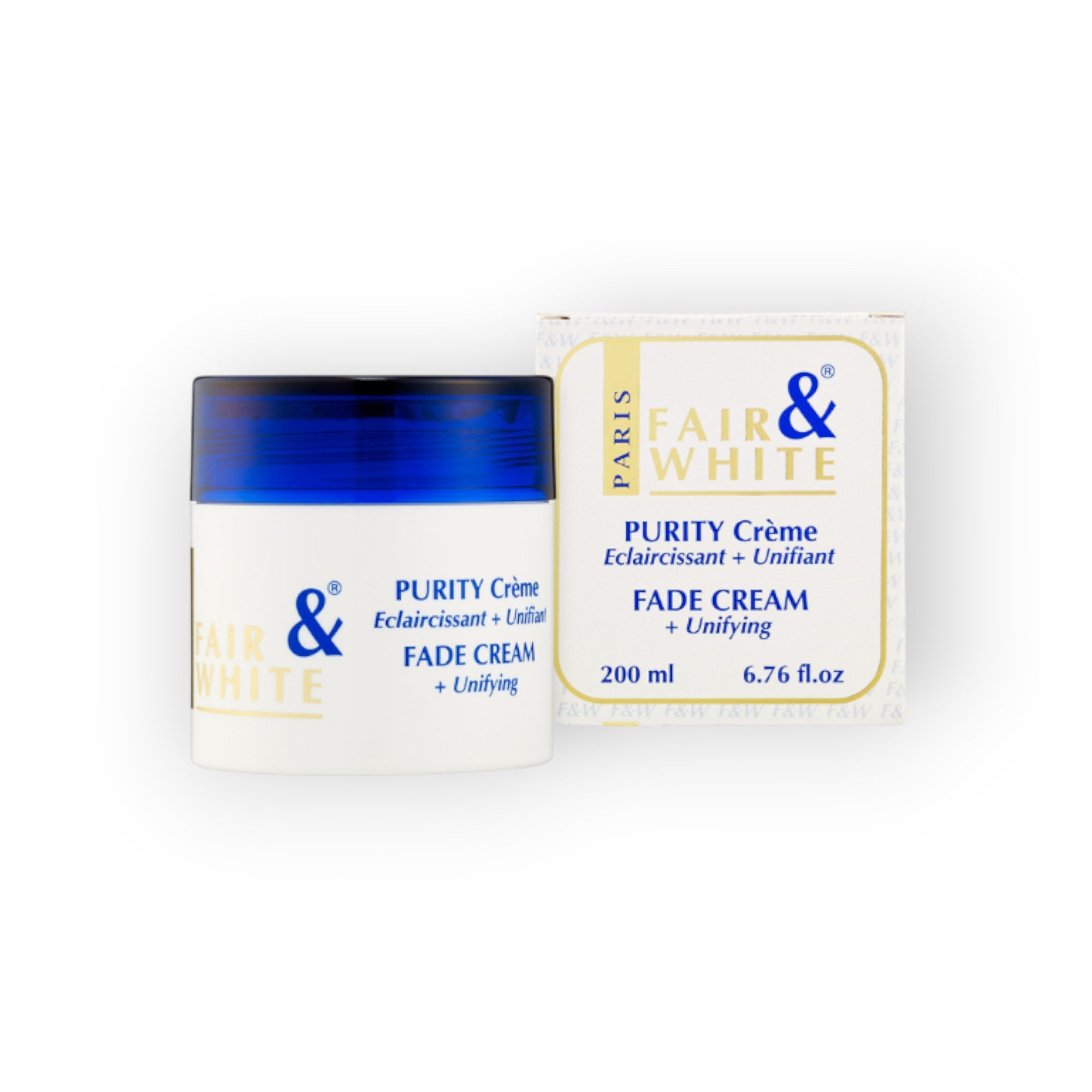 Fair & White Paris Hautcreme FW Purity Fade Cream, Zielt auf dunkle Flecken und ungleichmäßigen Hautton ab