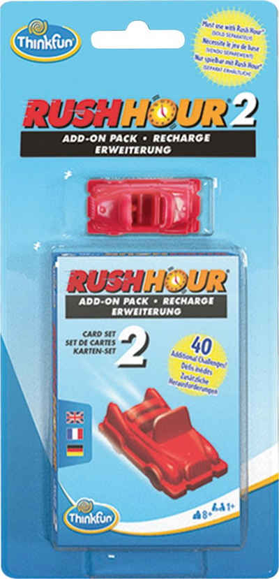Thinkfun® Spiel, »Thinkfun Familienspiel Logikspiel Rush Hour 2 Erweiteruns-Set 76451«