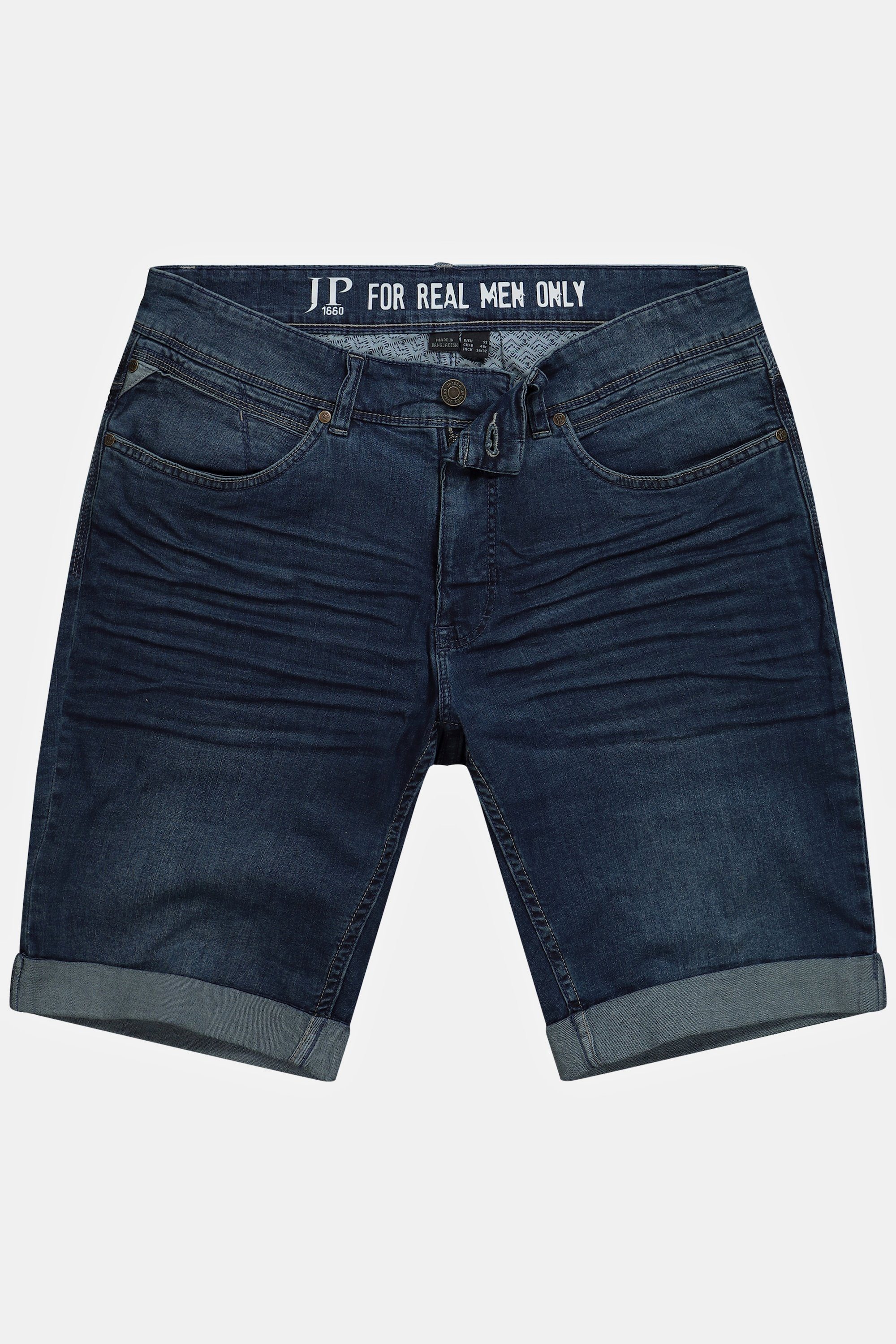 JP1880 Jeansbermudas Lightweight-Jeansbermuda Regular Fit blue dark denim 5-Pocket