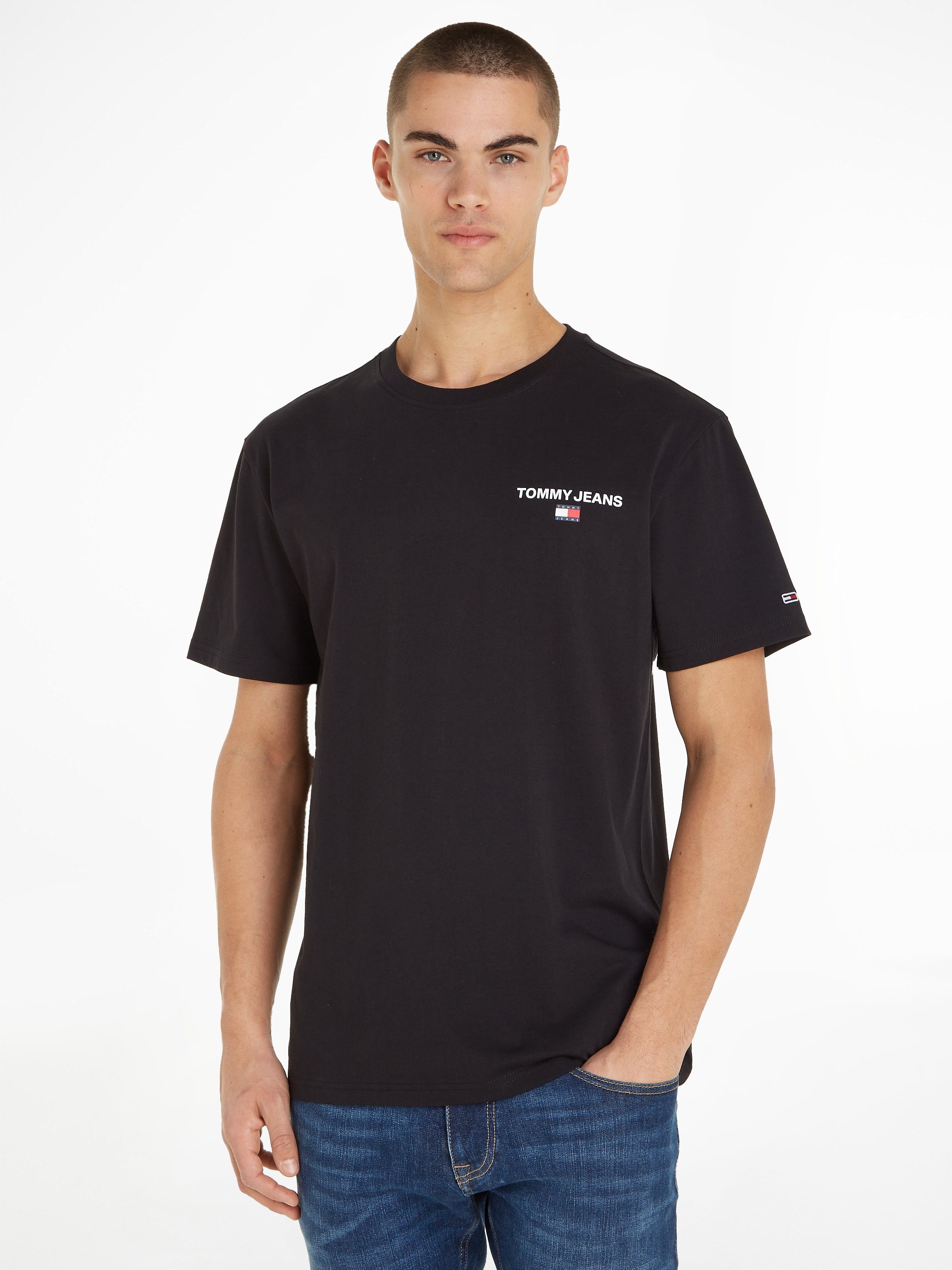 Tommy Jeans T-Shirt TJM CLSC LINEAR BACK PRINT TEE Black