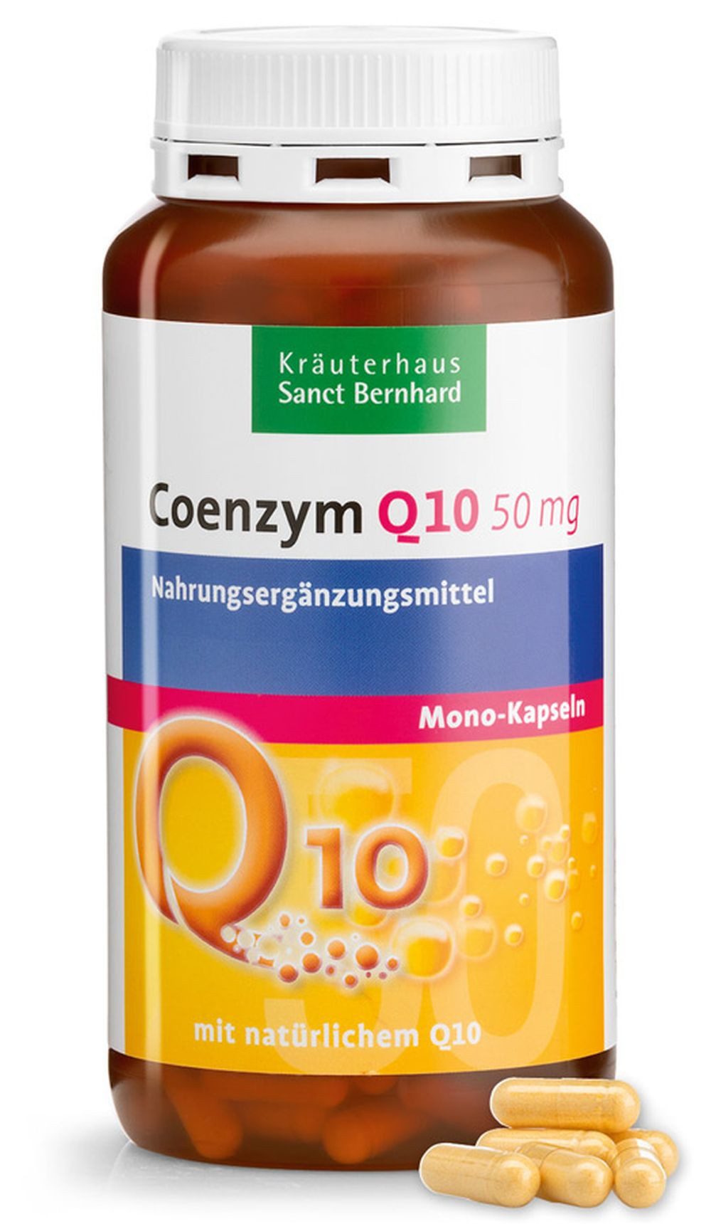 Sanct Bernhard Sanct Bernhard Coenzym Q10 50mg Mono-Kapseln - 300 Kapseln