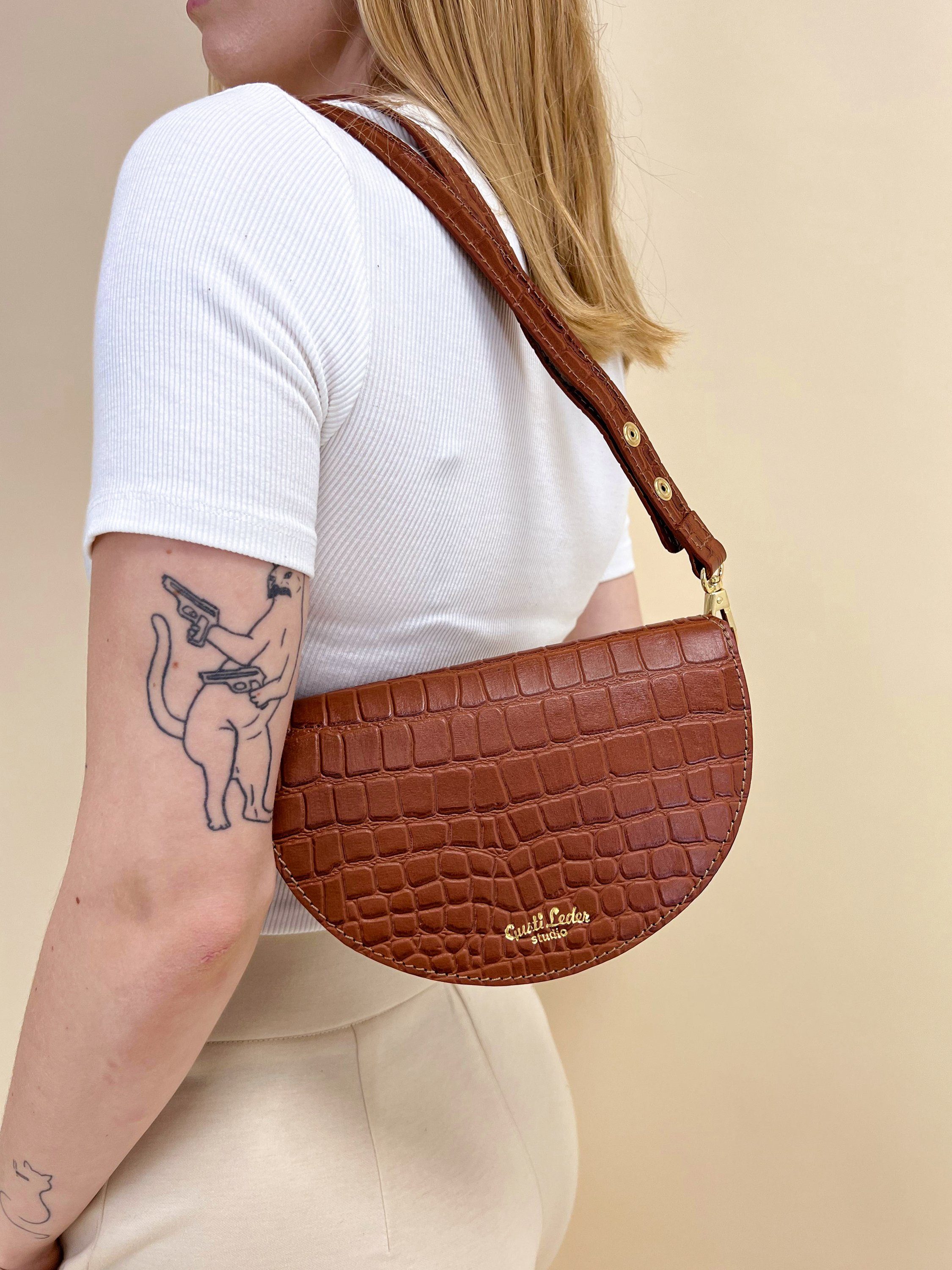 Gusti Leder Handtasche Gusti Leder Handtasche Caroline (1-tlg)