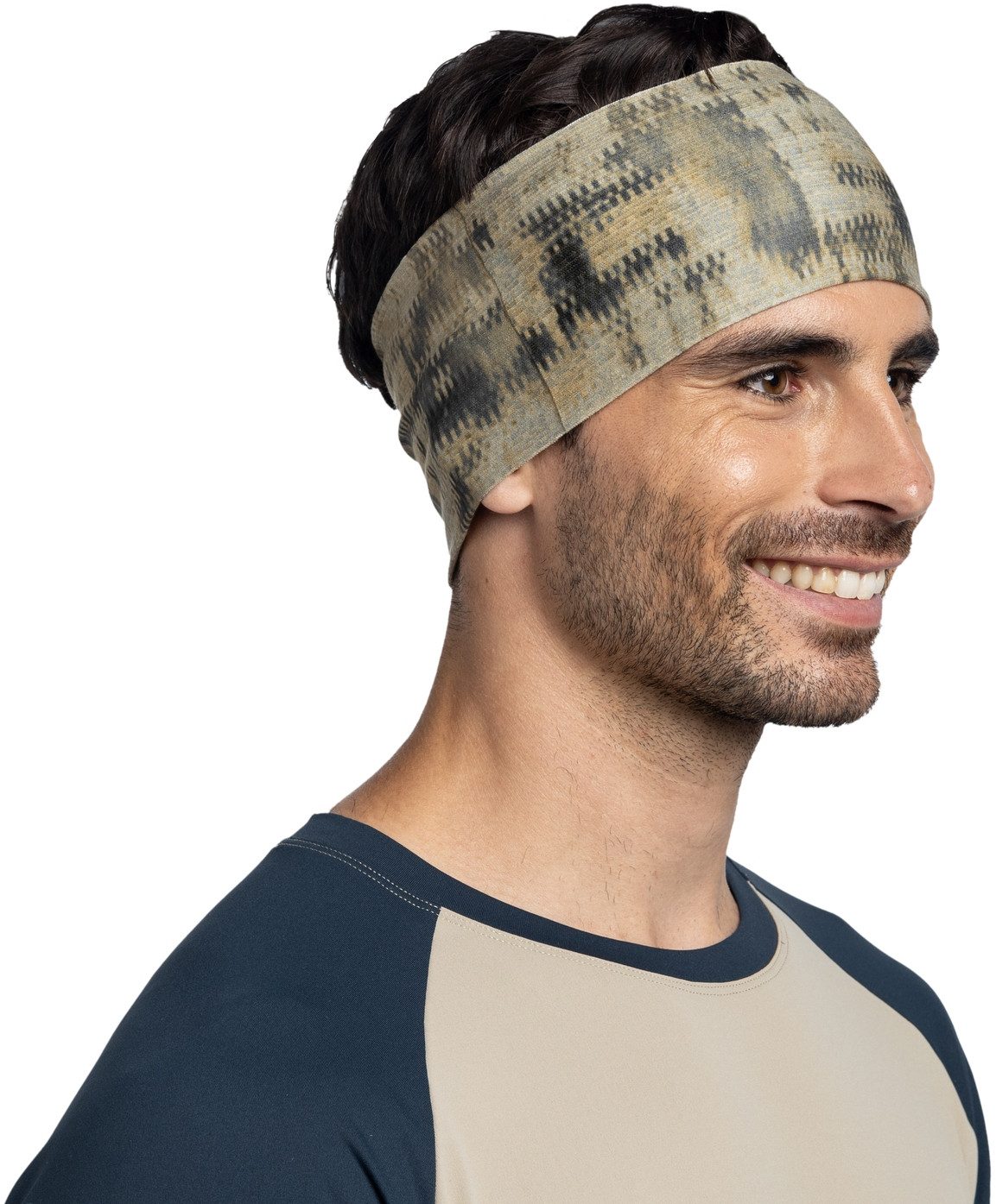 Buff Stirnband COOLNET UV® WIDE HEADBAND RESCA TUNDRA KHAKI