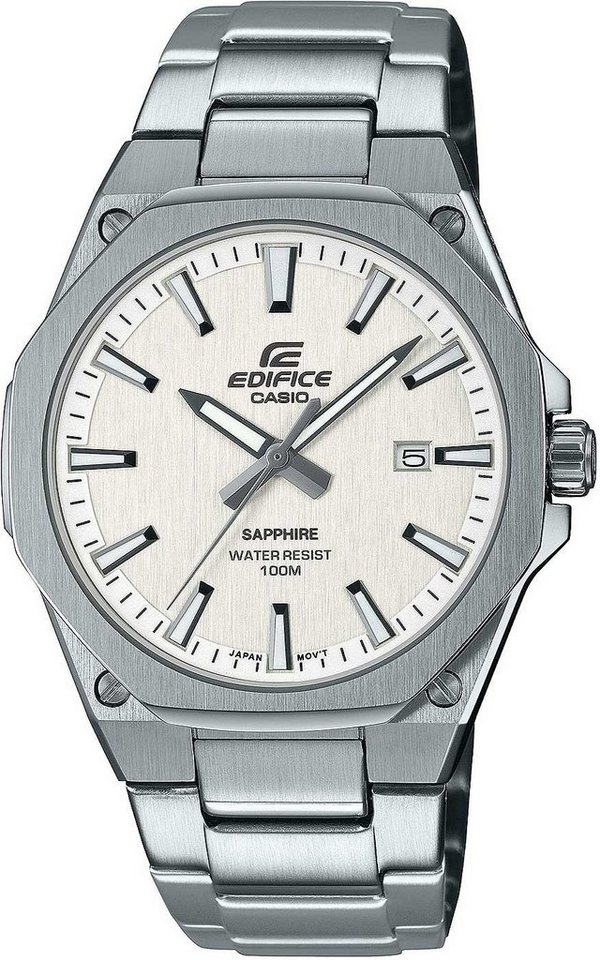 CASIO EDIFICE Quarzuhr EFR-S108D-7AVUEF, Abmessungen: 44,8mm x 39,9mm x  7,8mm (H x B x T)