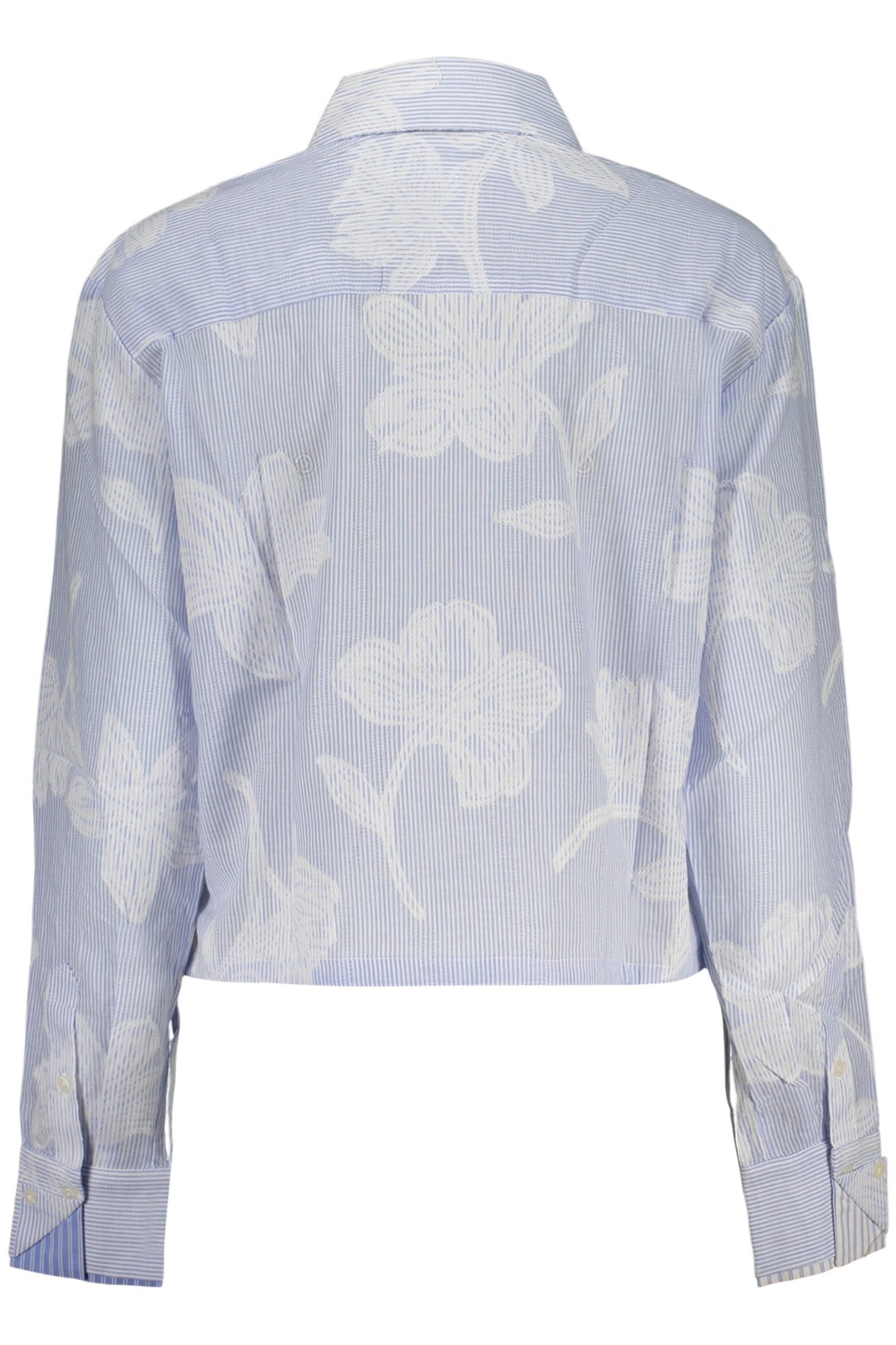 Desigual Blusenshirt Stilvolles Damen Langarmhemd in Blau mit