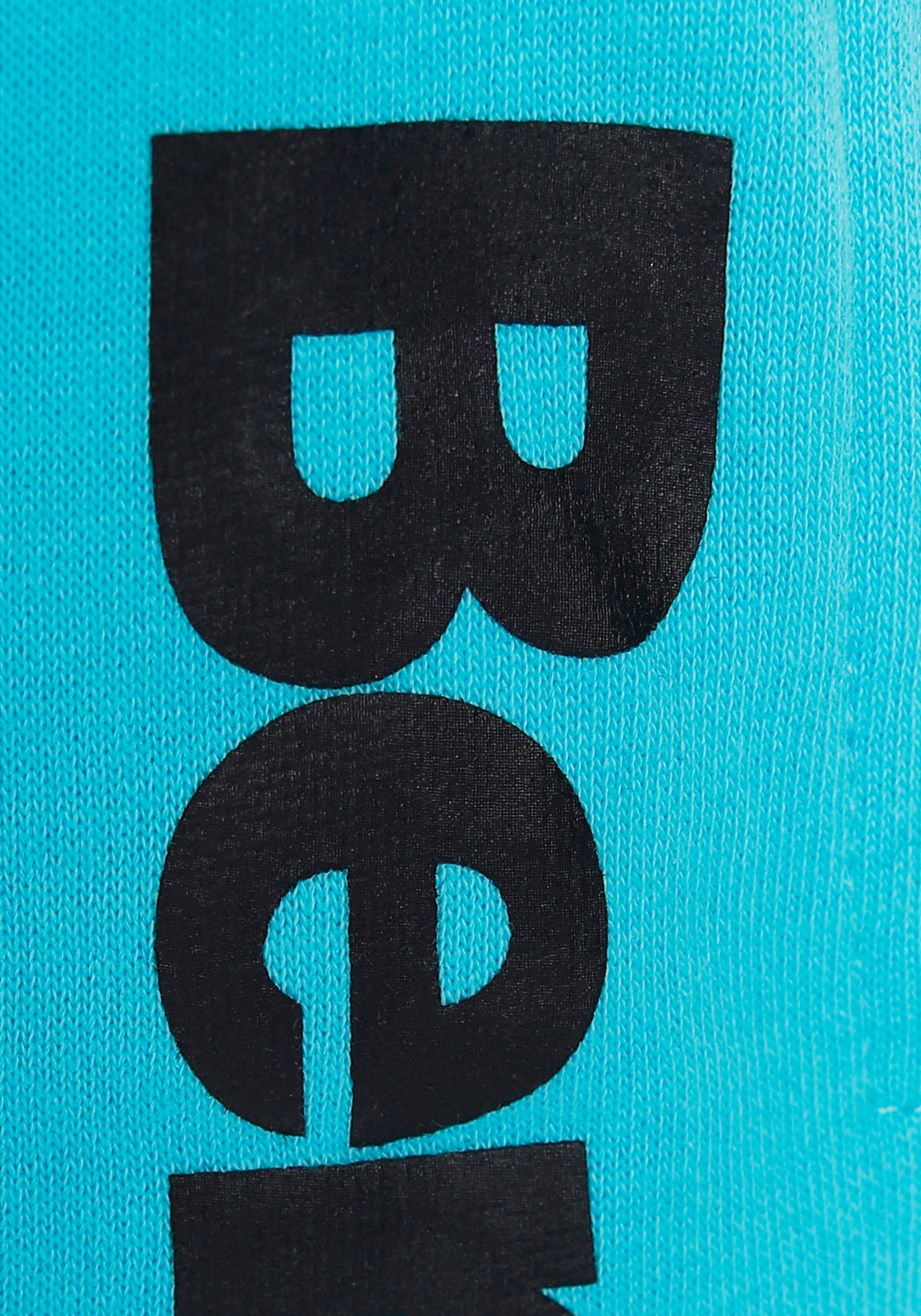 2-tlg., Bench. 2er-Pack) Logo-Druck mit Sweatbermudas (Packung,