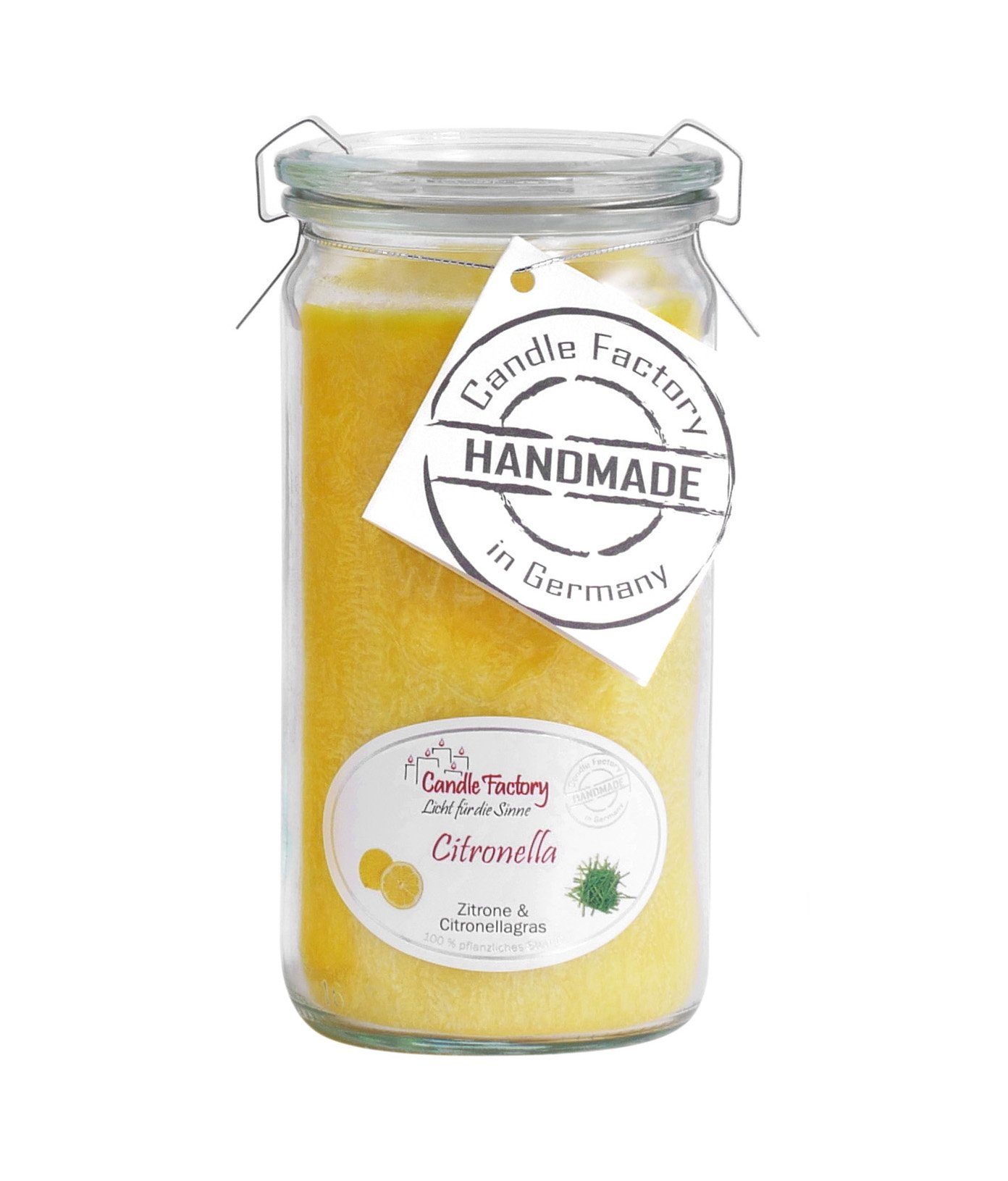 Candle Factory Duftkerze MiniJumbo Kerze von Candle Factory im Glas mit Duft in tollen Farben