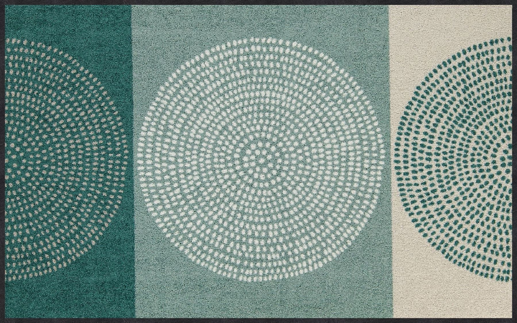 Salonloewe Läufer Fußmatte 75x120 Nestor sage-beige grün, Eingangsmatte gro günstig online kaufen