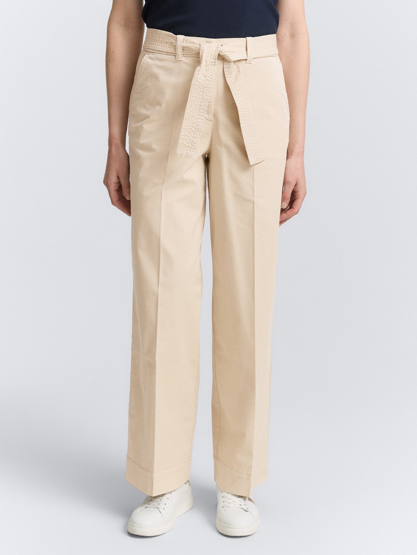 TOM TAILOR Stoffhose TTLEA Wide Leg Hose TTLEA Wide Leg Hose