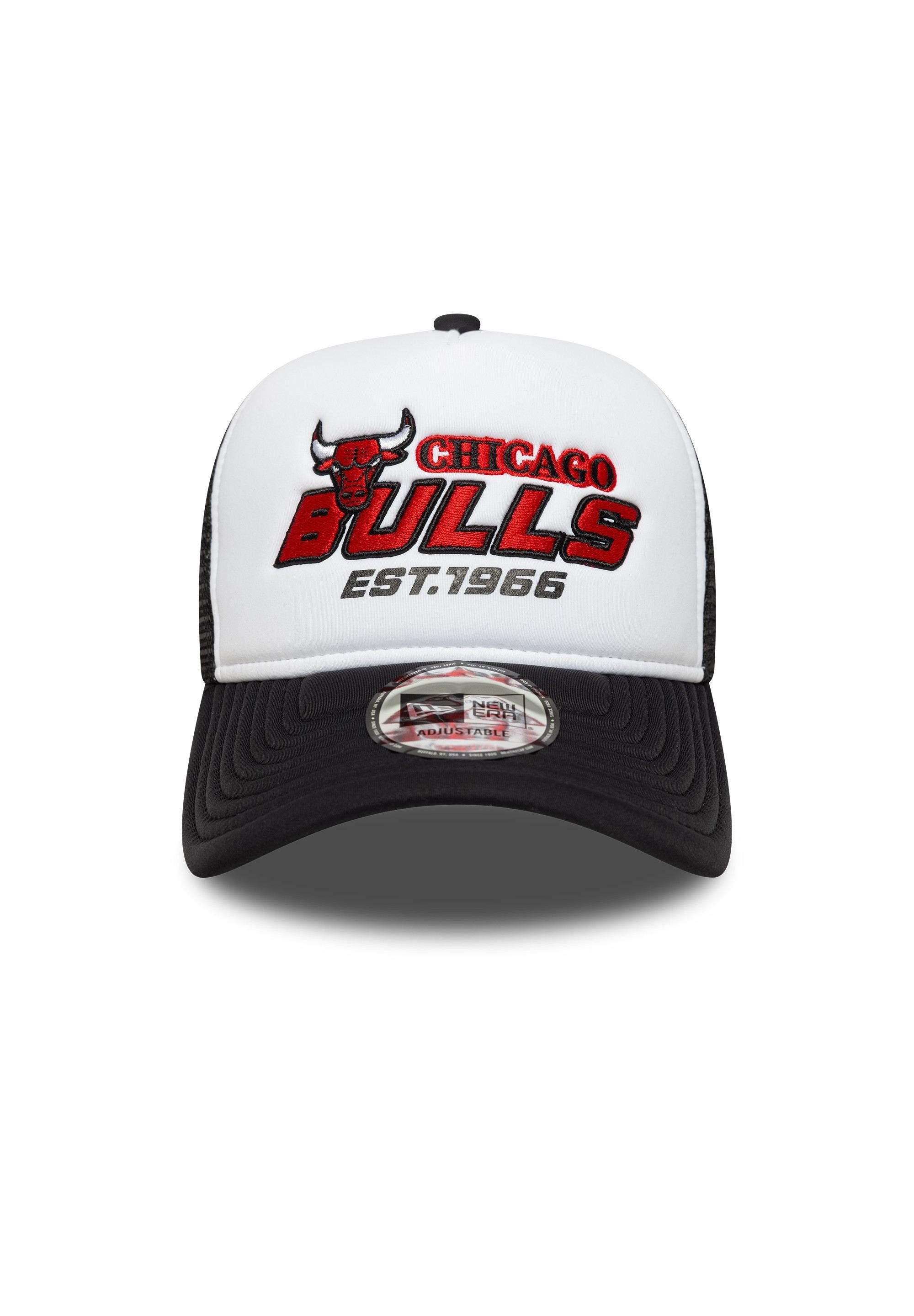 New Era Baseball Cap Chicago Bulls New Era A-Frame Trucker Cap Schwarz (1-St)