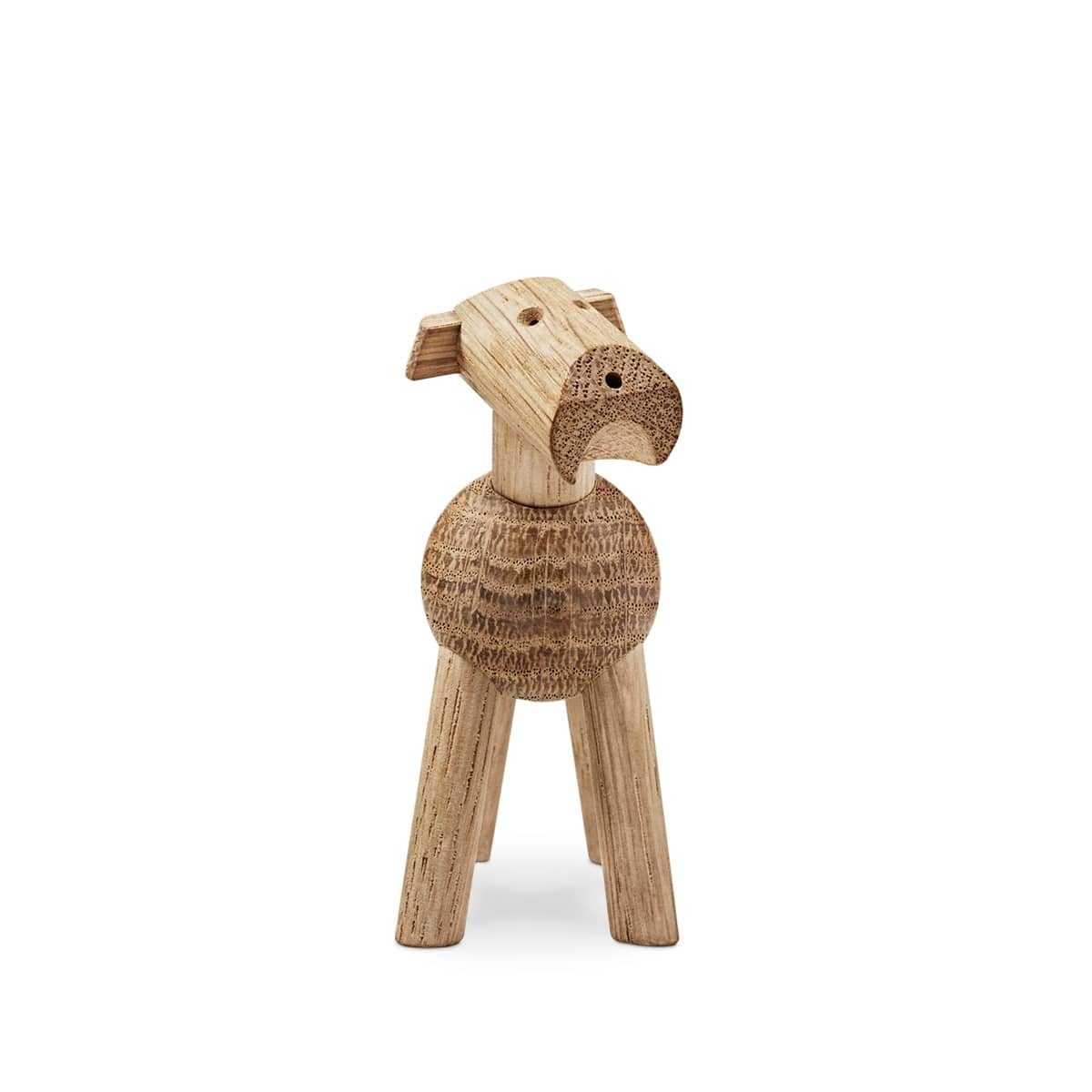 KAY BOJESEN Denmark Dekofigur Hund Tim Eiche
