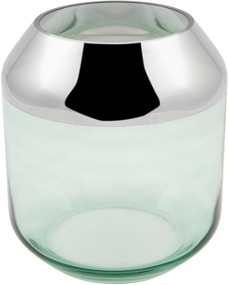 Fink Teelichthalter SMILLA (1 St), Aus mundgeblasenem Glas, Auch als Vase  einsetzbar