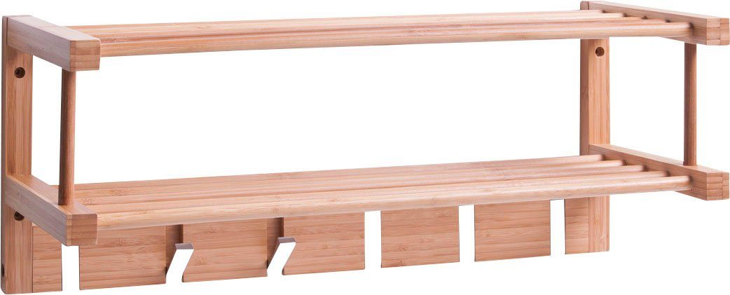 Zeller Present Garderobenleiste (1 St), mit Klapphaken