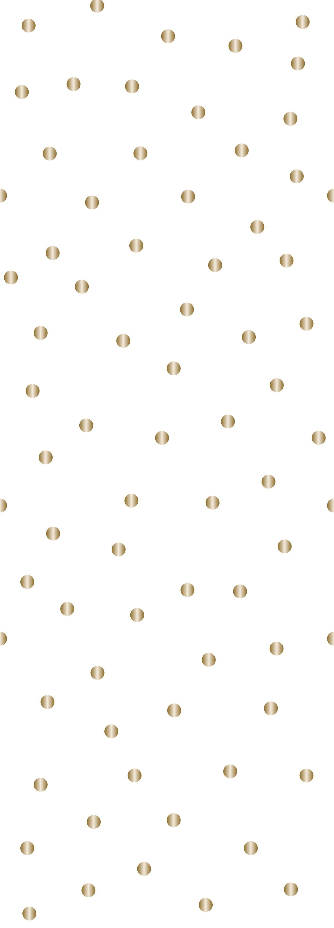 queence Vinyltapete Eno, glatt, 3D-Optik, Motiv, bedruckt, gemustert, gepunktet, 90x250cm, selbstklebend, kinderleichte Anbringung, Sticker